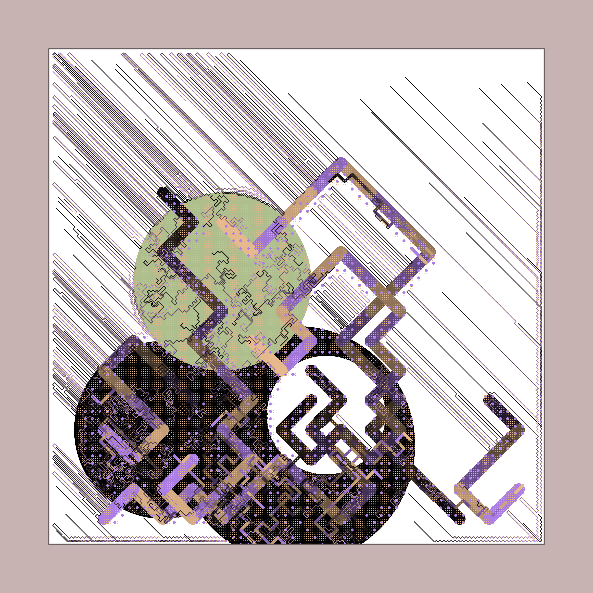 Art Blocks - Art Blocks v2 - Abstraction #13 - NFT # 69000013