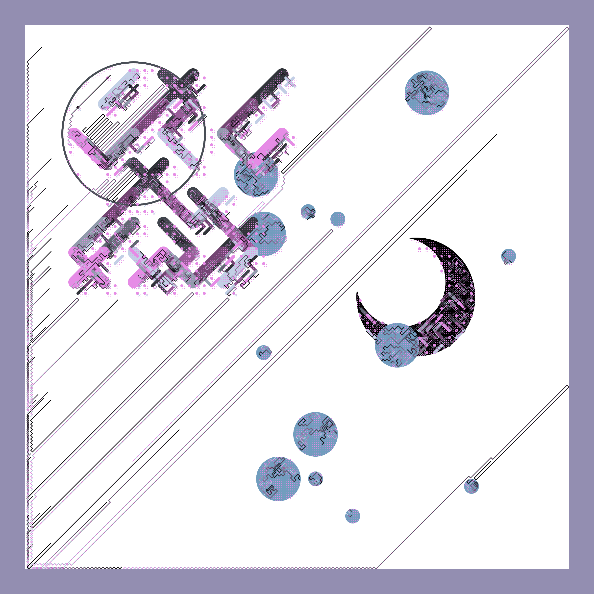 Art Blocks - Art Blocks v2 - Abstraction #27 - NFT # 69000027