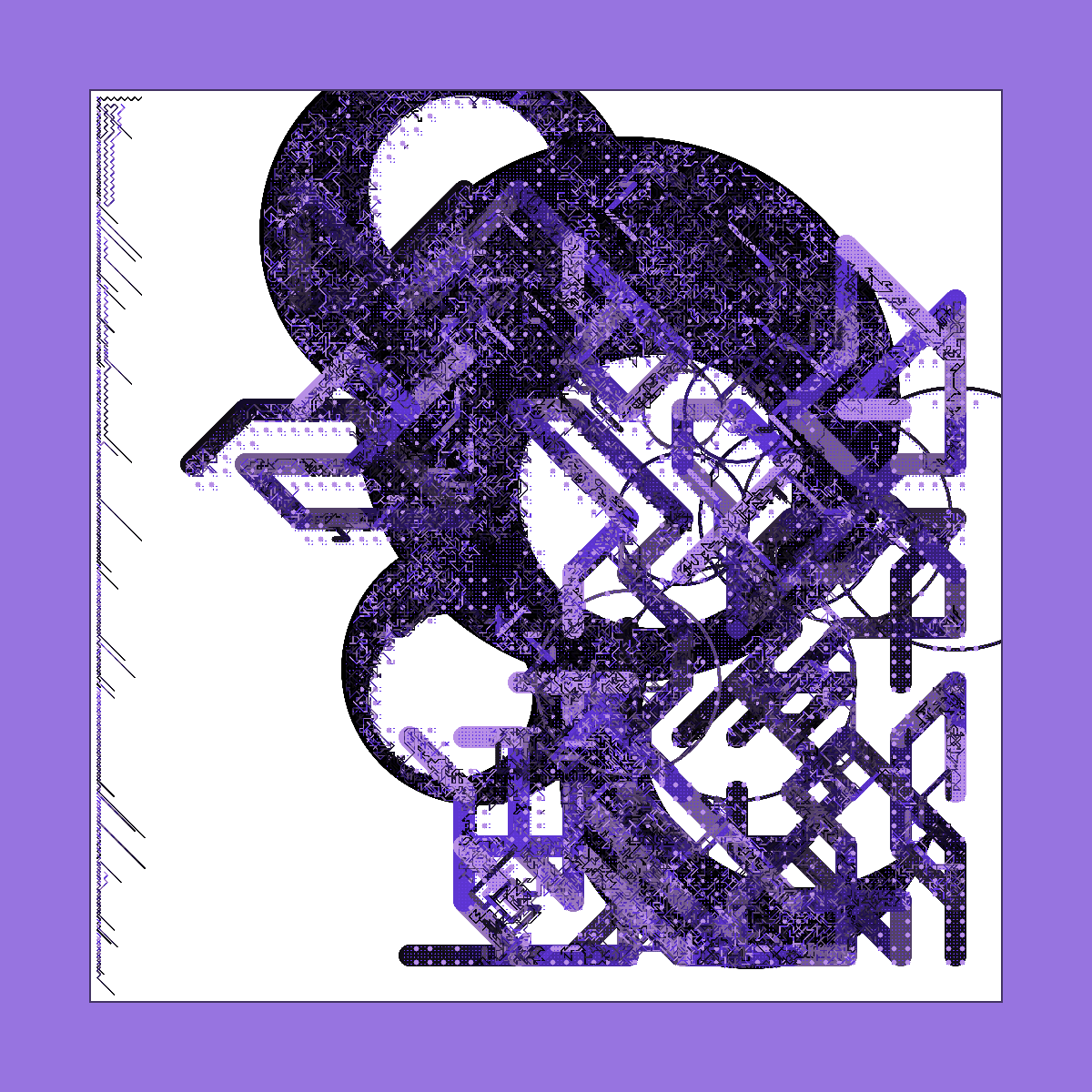 Art Blocks - Art Blocks v2 - Abstraction #31 - NFT # 69000031