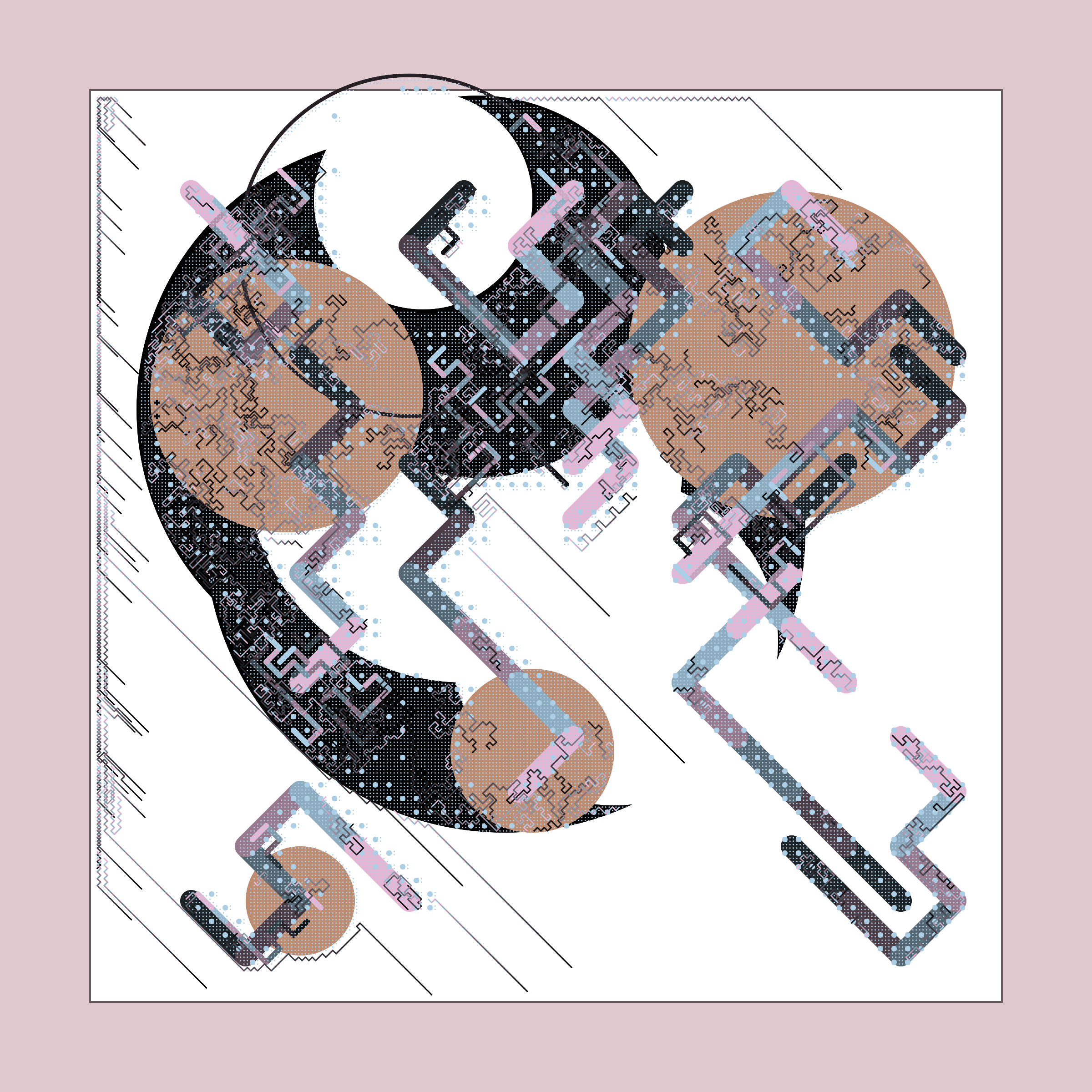 Art Blocks - Art Blocks v2 - Abstraction #35 - NFT # 69000035