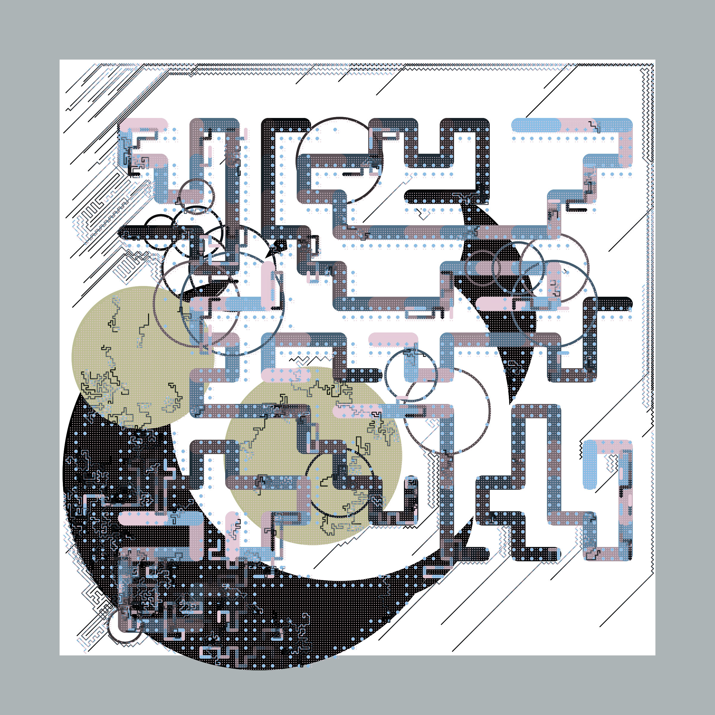 Art Blocks - Art Blocks v2 - Abstraction #47 - NFT # 69000047