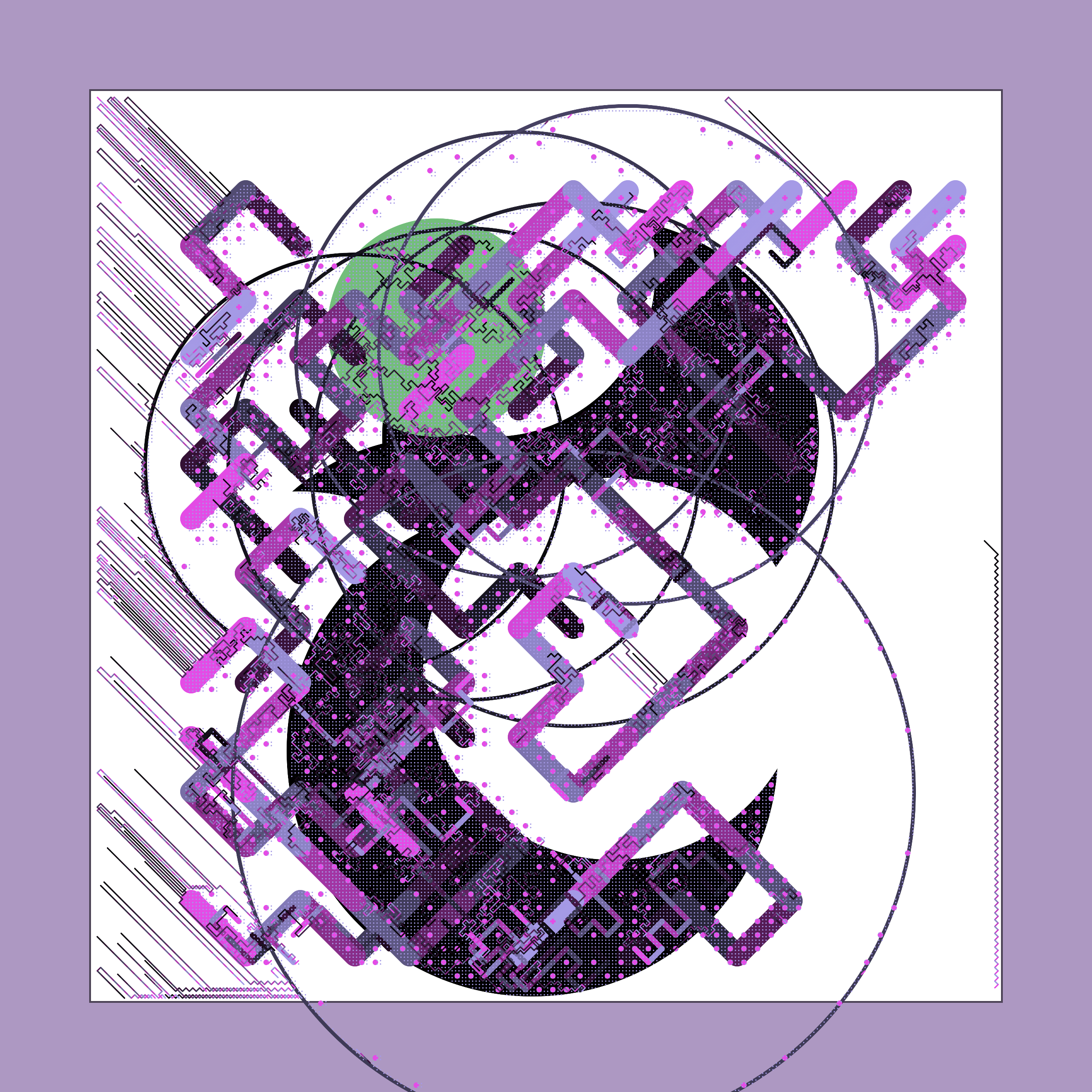 Art Blocks - Art Blocks v2 - Abstraction #59 - NFT # 69000059