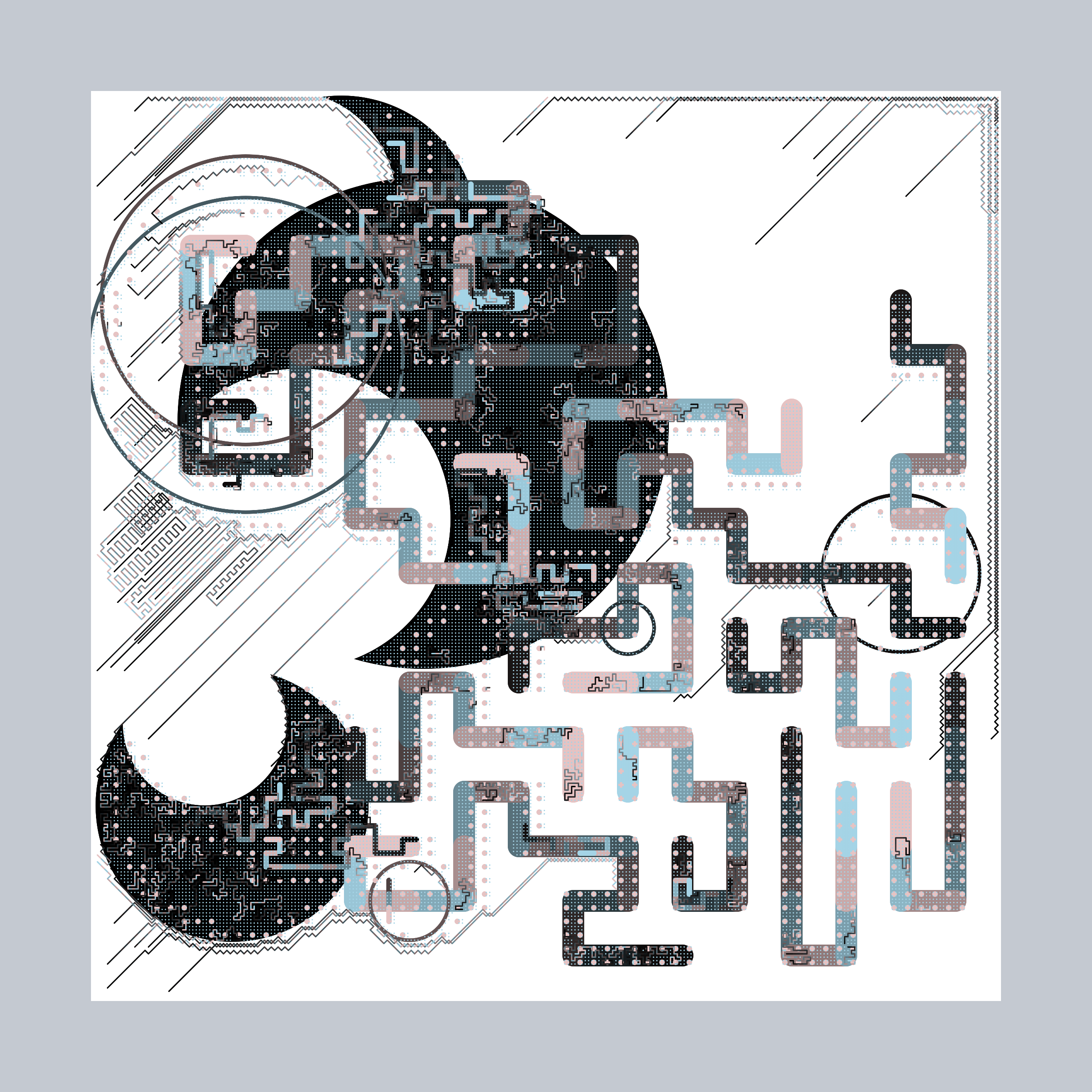 Art Blocks - Art Blocks v2 - Abstraction #73 - NFT # 69000073