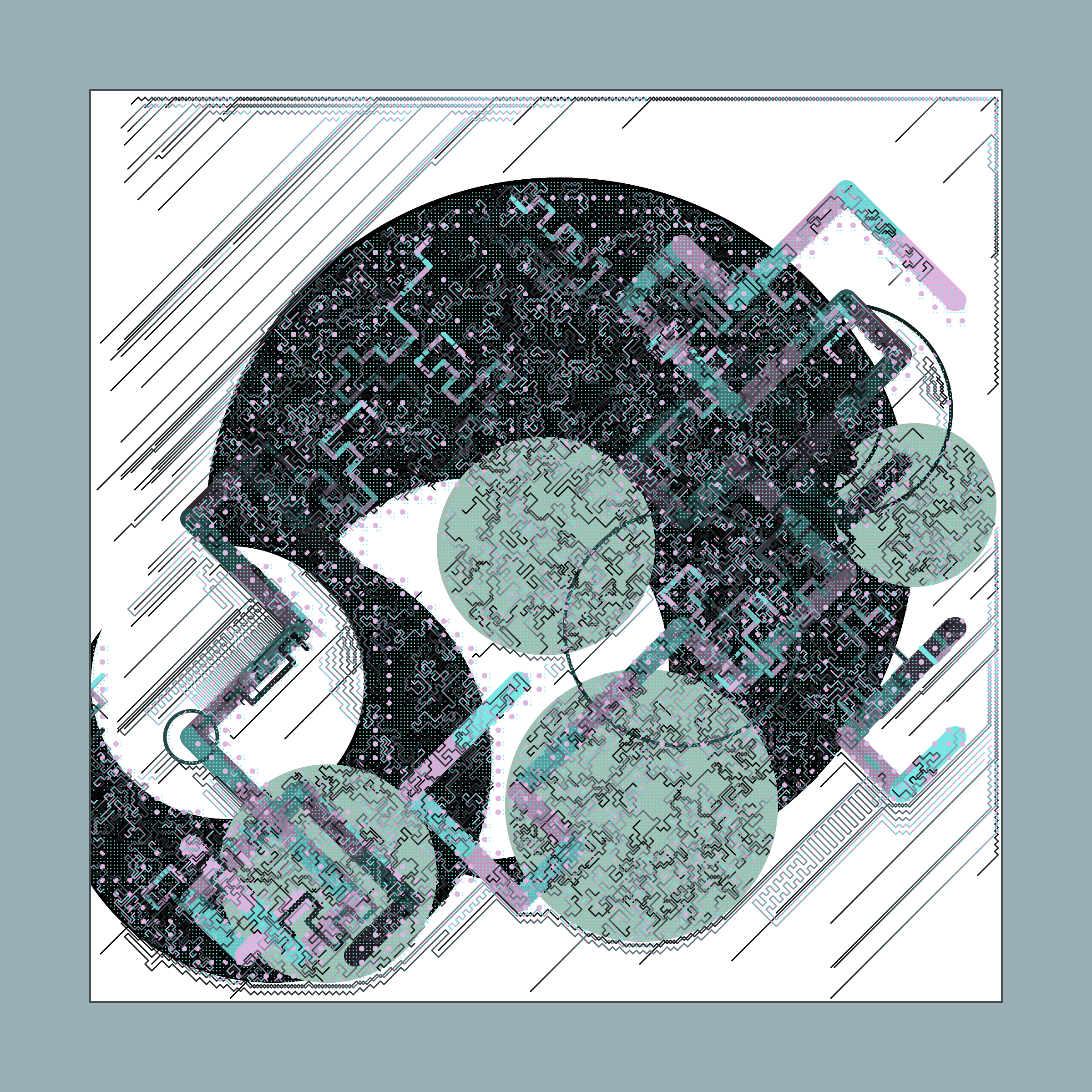 Art Blocks - Art Blocks v2 - Abstraction #78 - NFT # 69000078