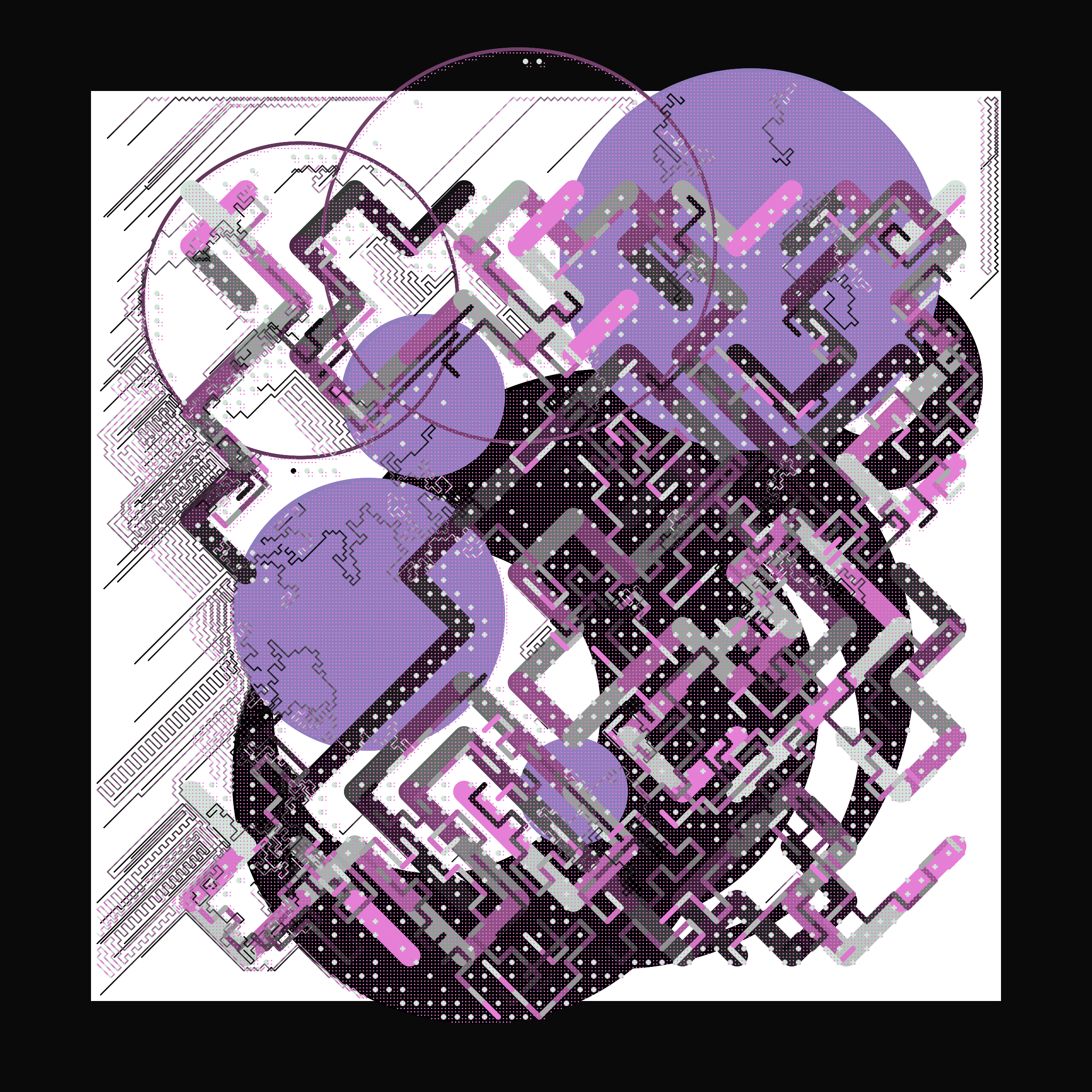 Art Blocks - Art Blocks v2 - Abstraction #81 - NFT # 69000081