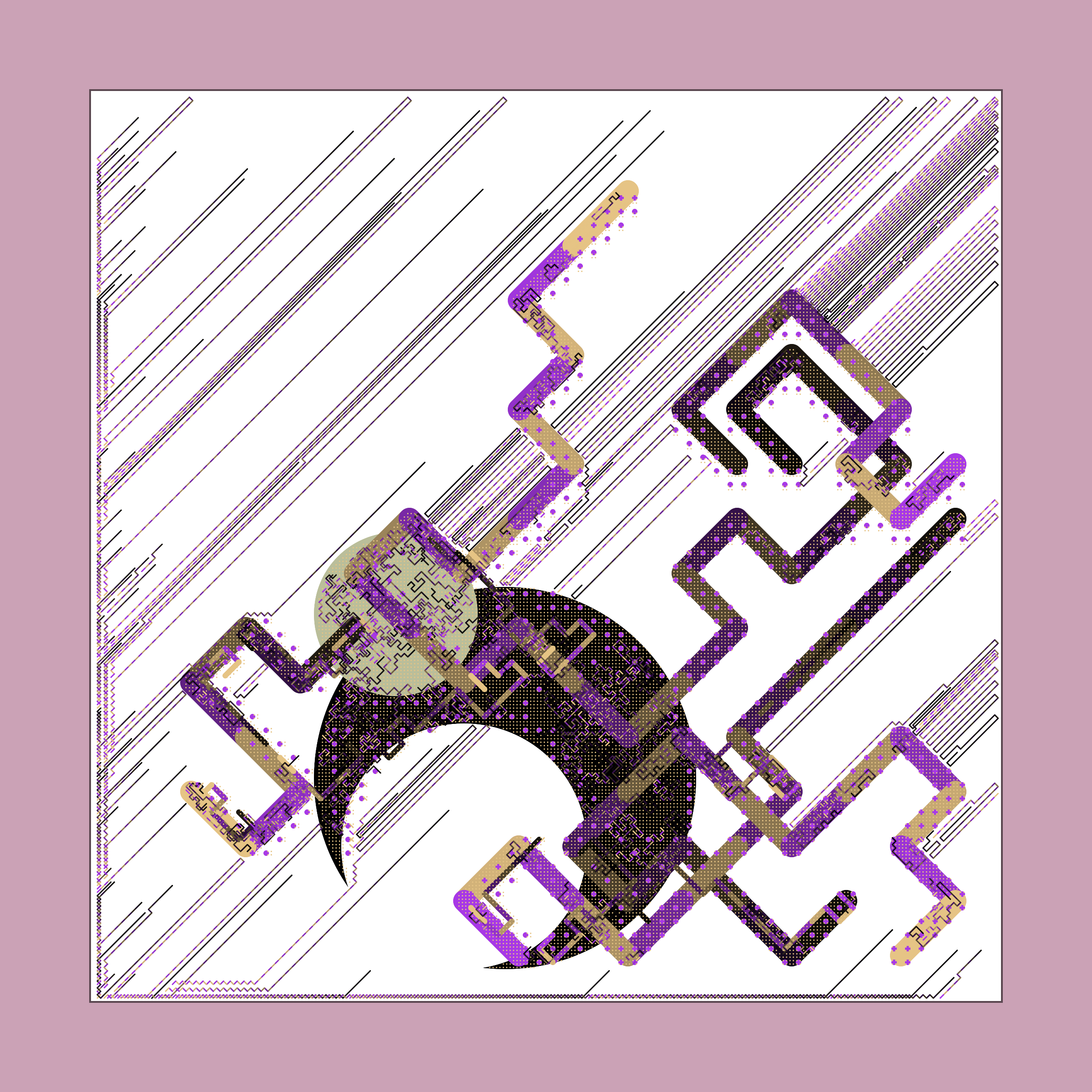 Art Blocks - Art Blocks v2 - Abstraction #83 - NFT # 69000083