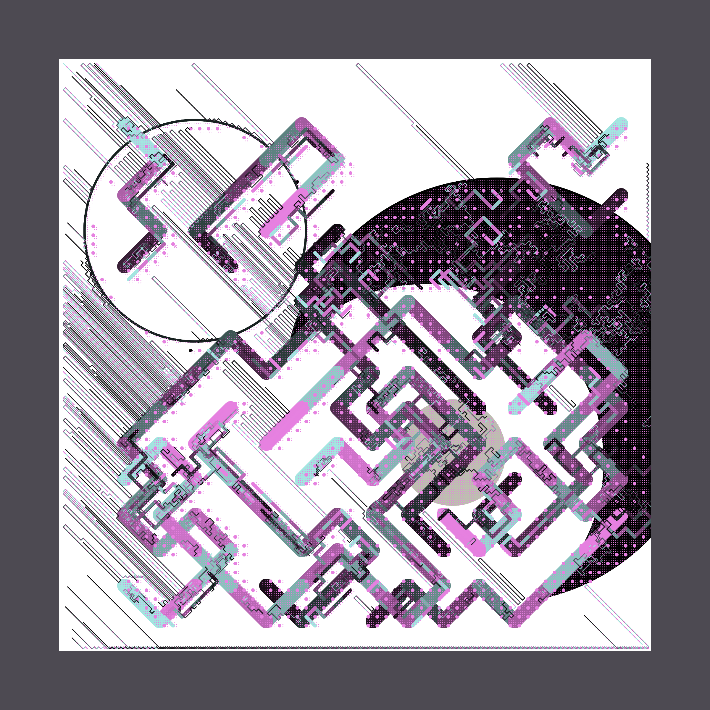 Art Blocks - Art Blocks v2 - Abstraction #84 - NFT # 69000084