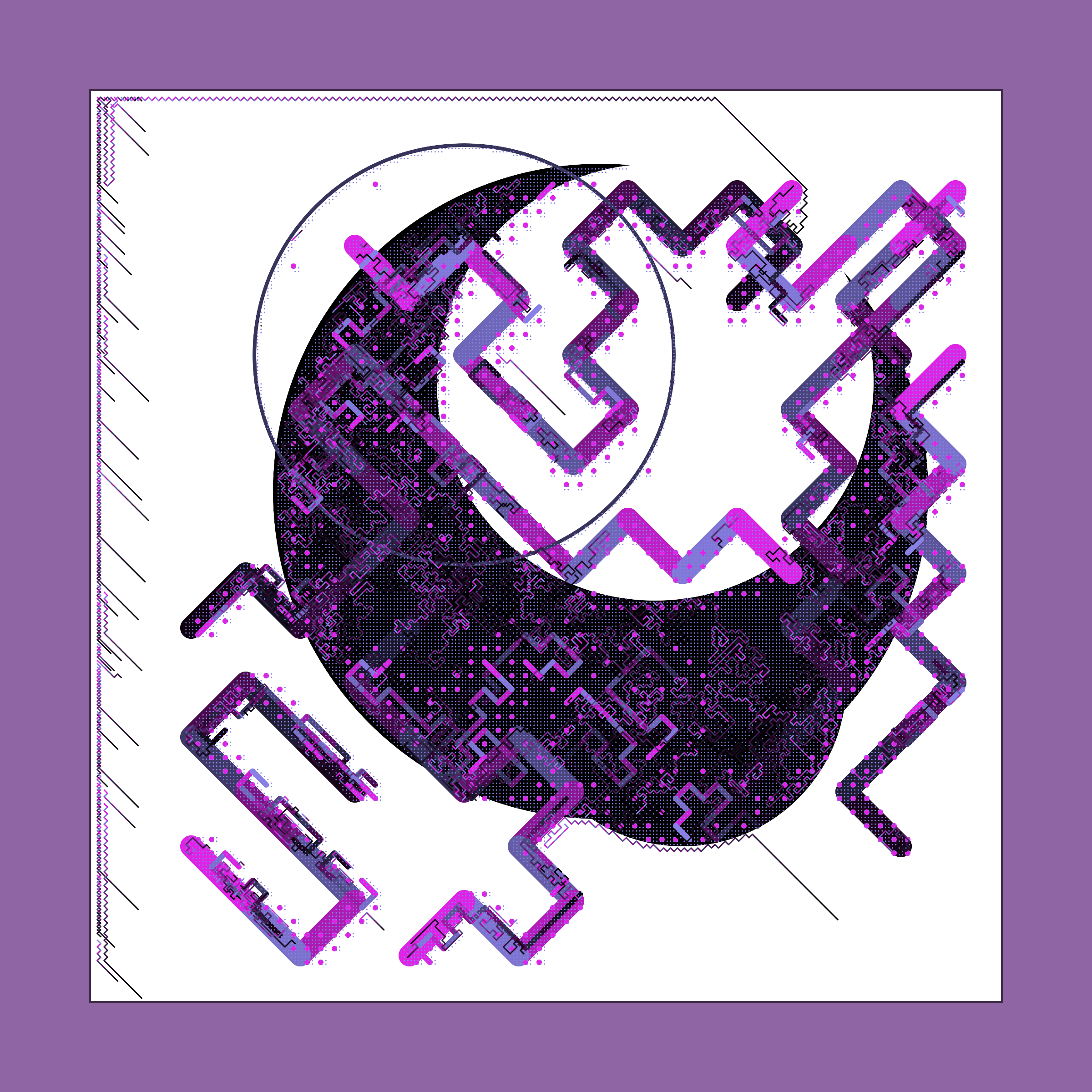 Art Blocks - Art Blocks v2 - Abstraction #85 - NFT # 69000085