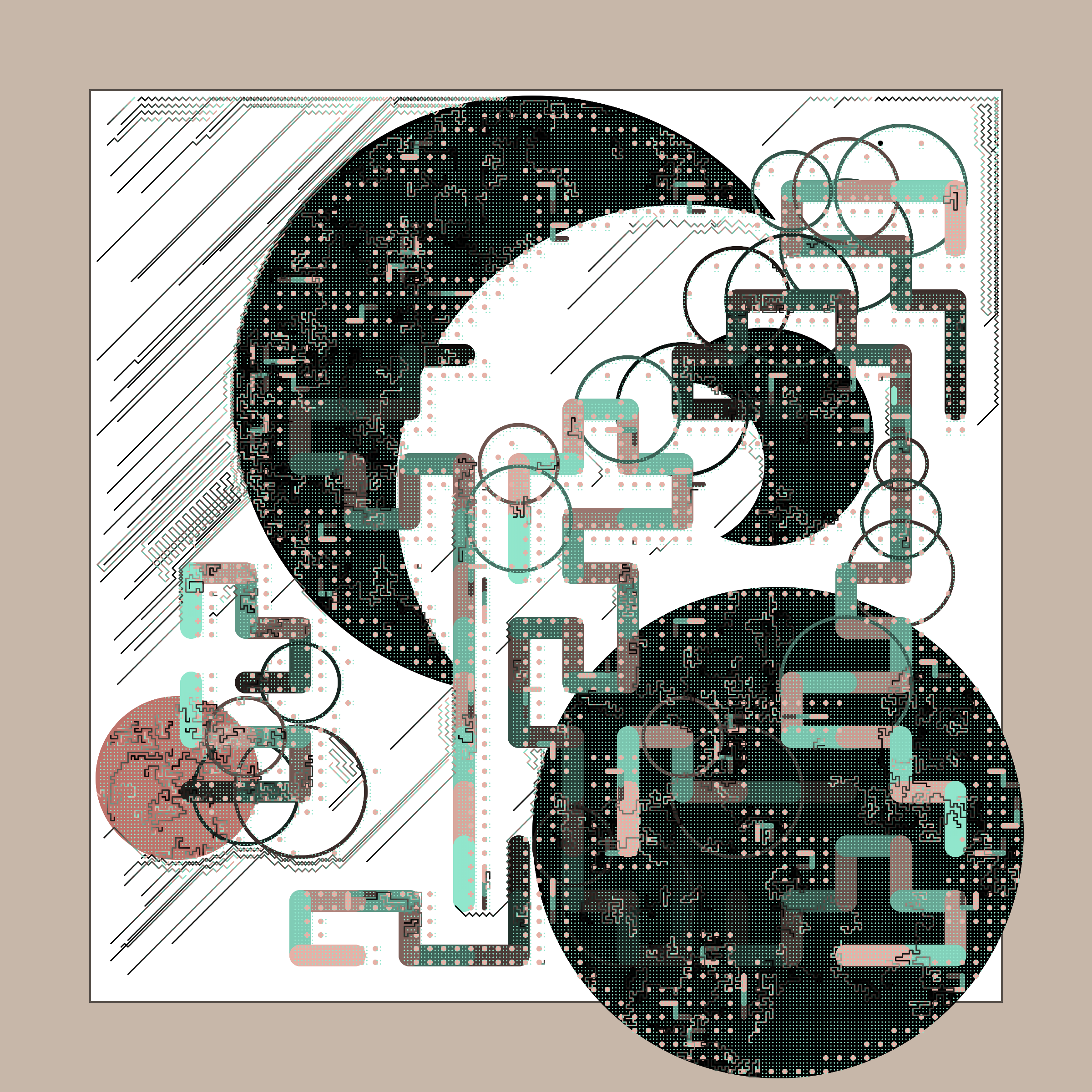 Art Blocks - Art Blocks v2 - Abstraction #88 - NFT # 69000088