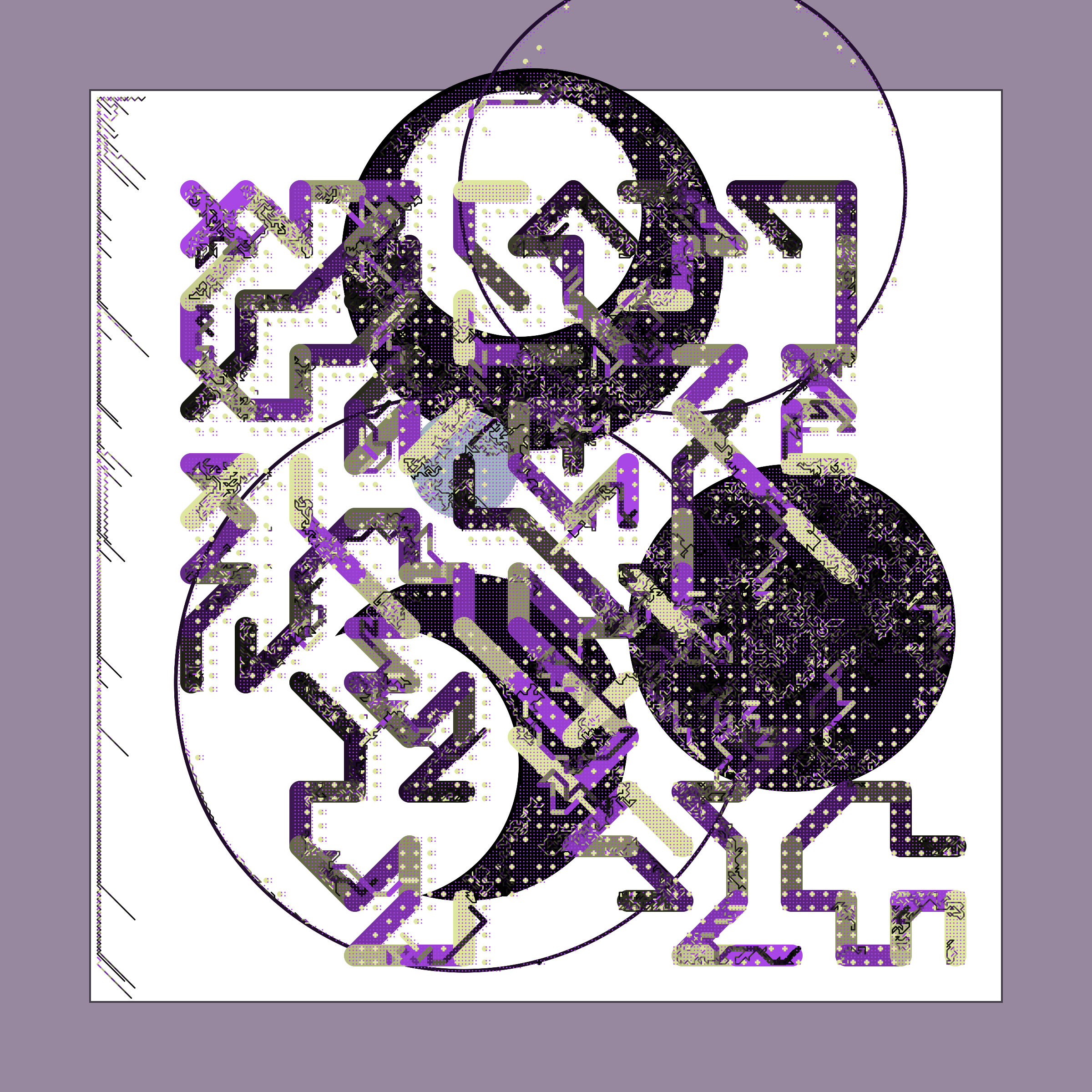 Art Blocks - Art Blocks v2 - Abstraction #89 - NFT # 69000089