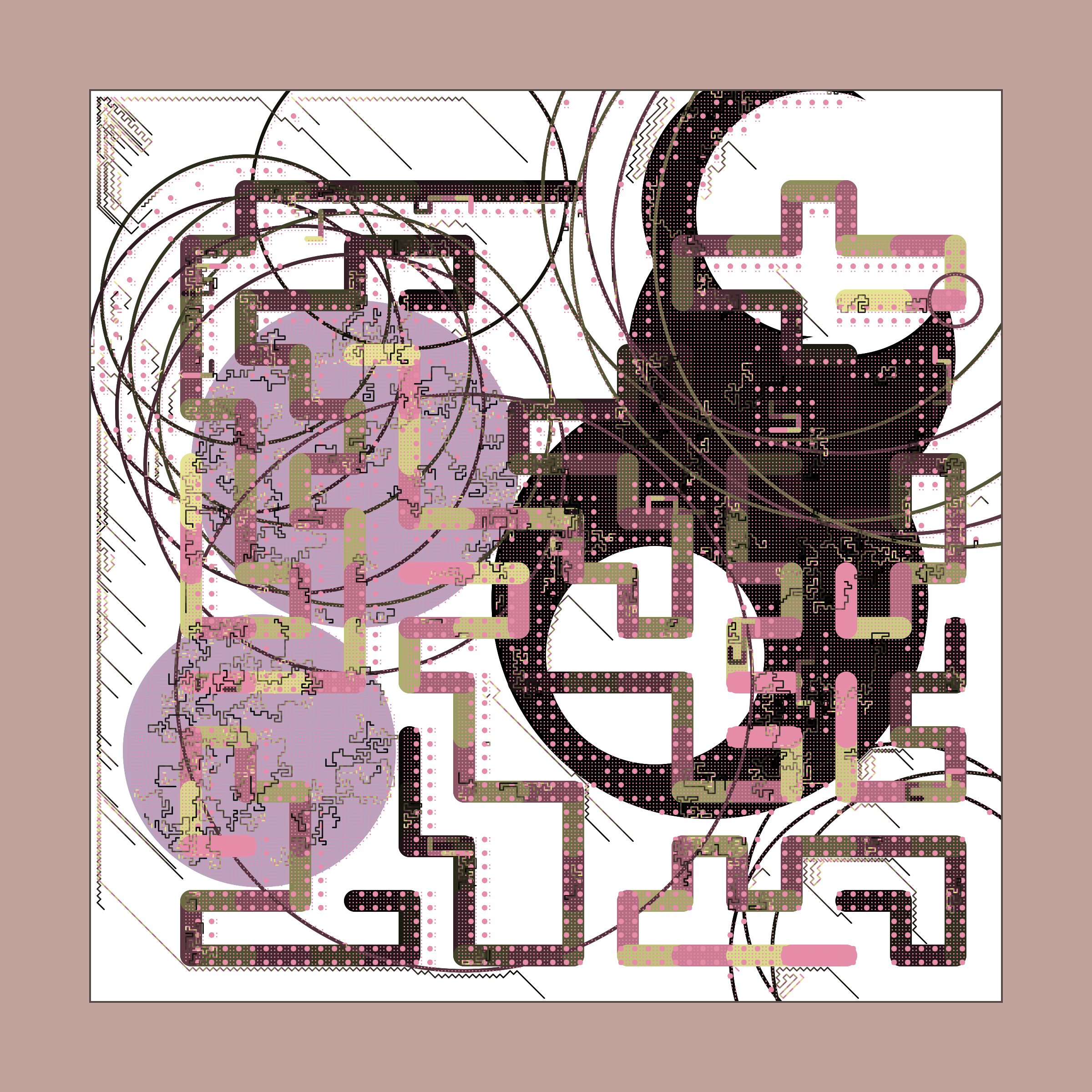 Art Blocks - Art Blocks v2 - Abstraction #99 - NFT # 69000099