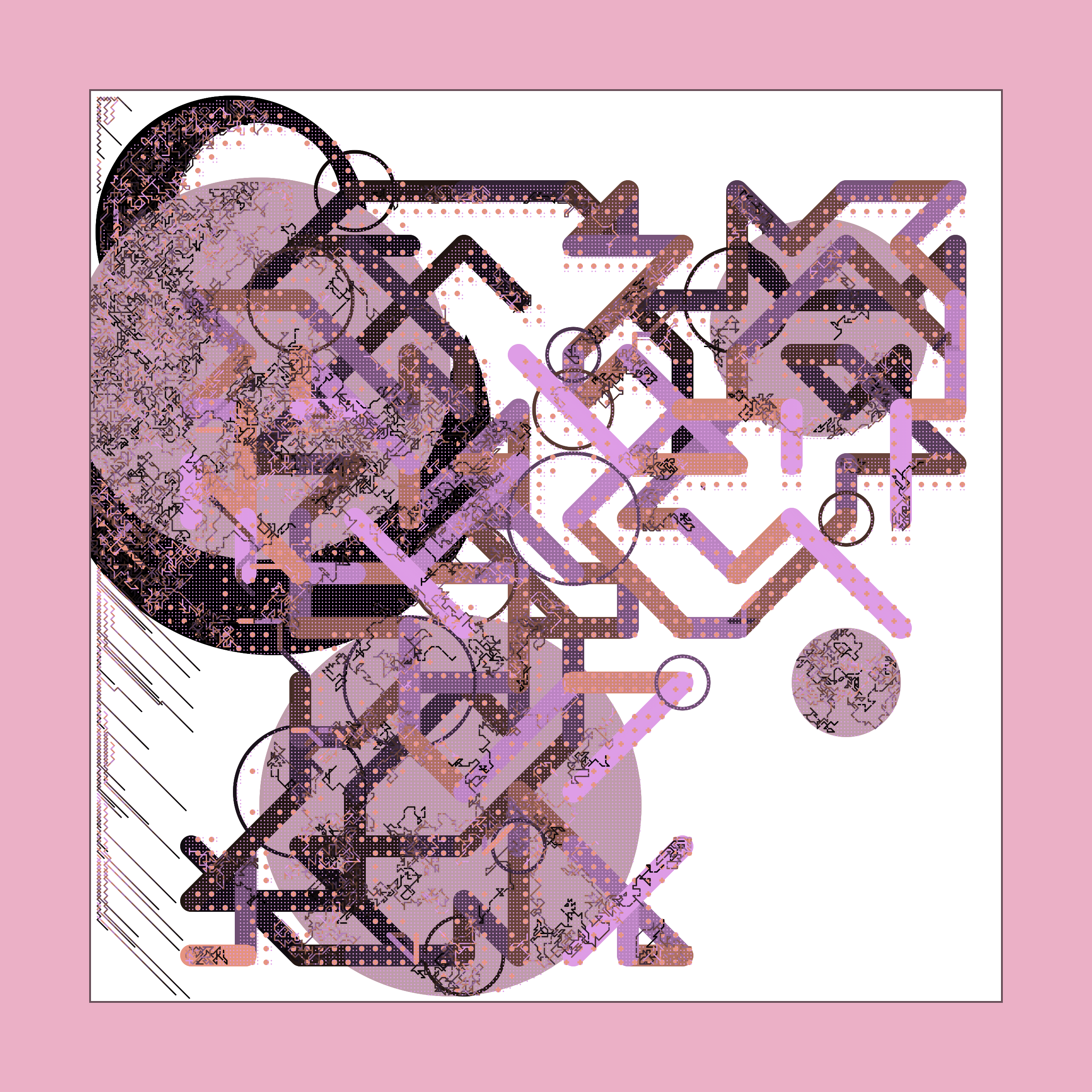 Art Blocks - Art Blocks v2 - Abstraction #101 - NFT # 69000101