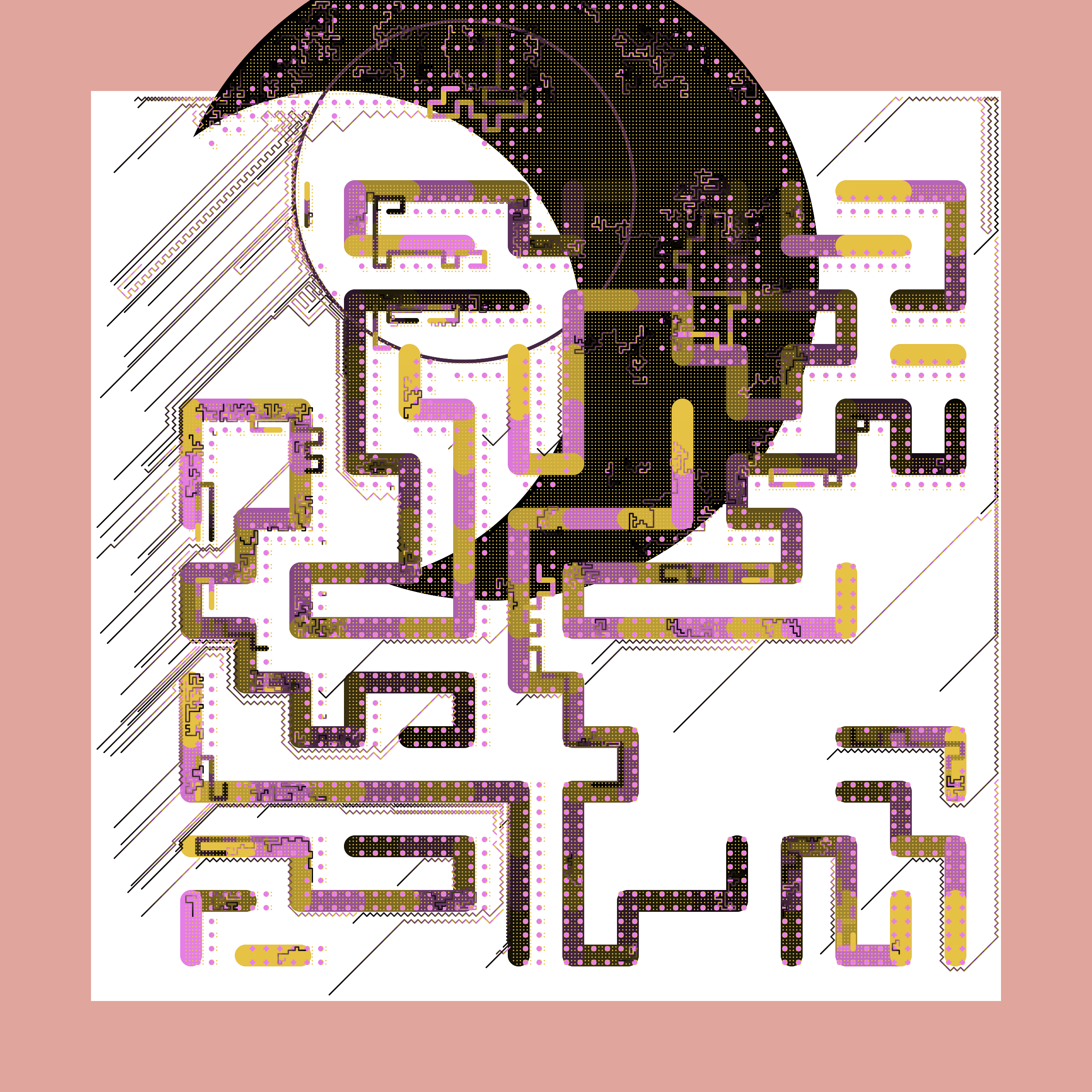 Art Blocks - Art Blocks v2 - Abstraction #113 - NFT # 69000113