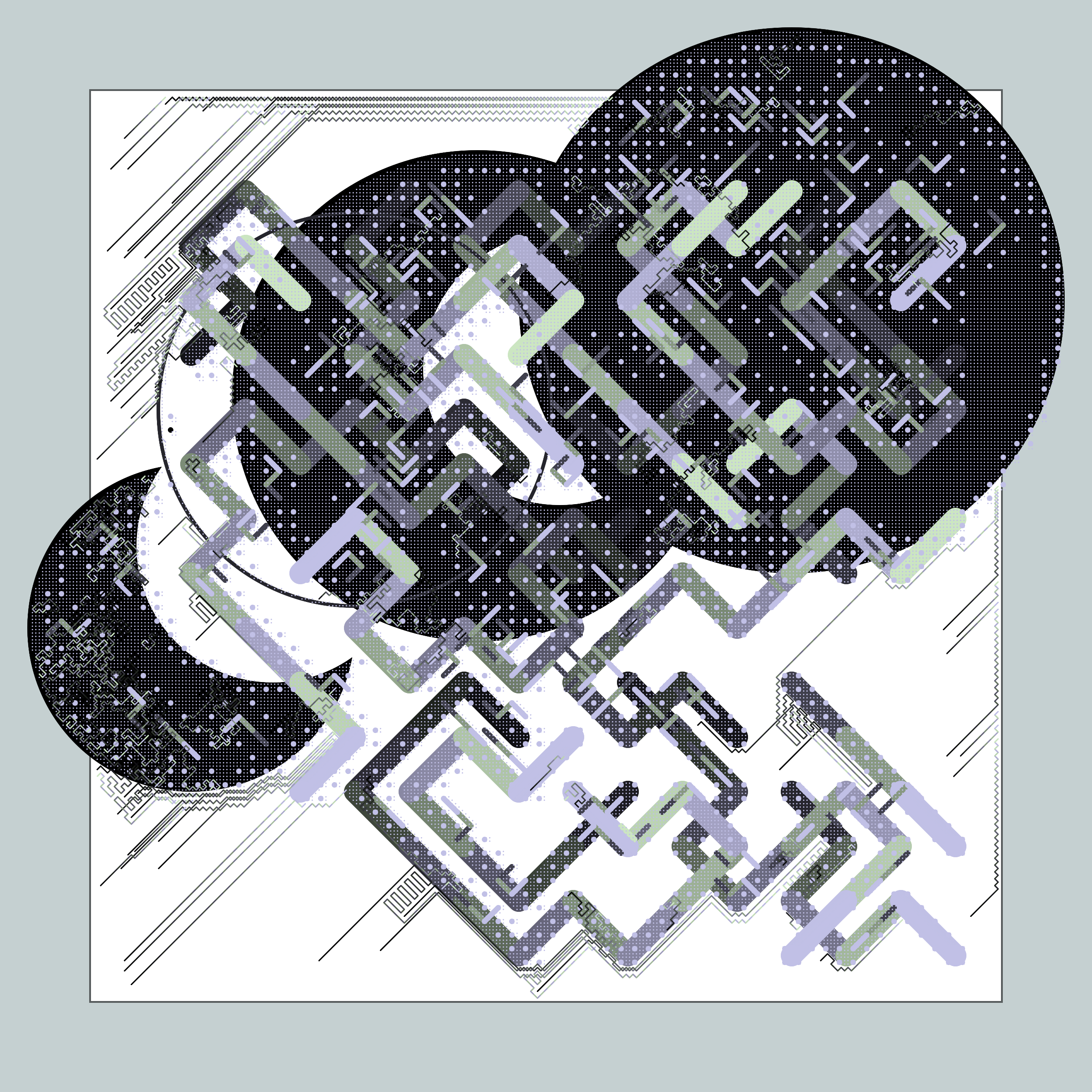 Art Blocks - Art Blocks v2 - Abstraction #114 - NFT # 69000114