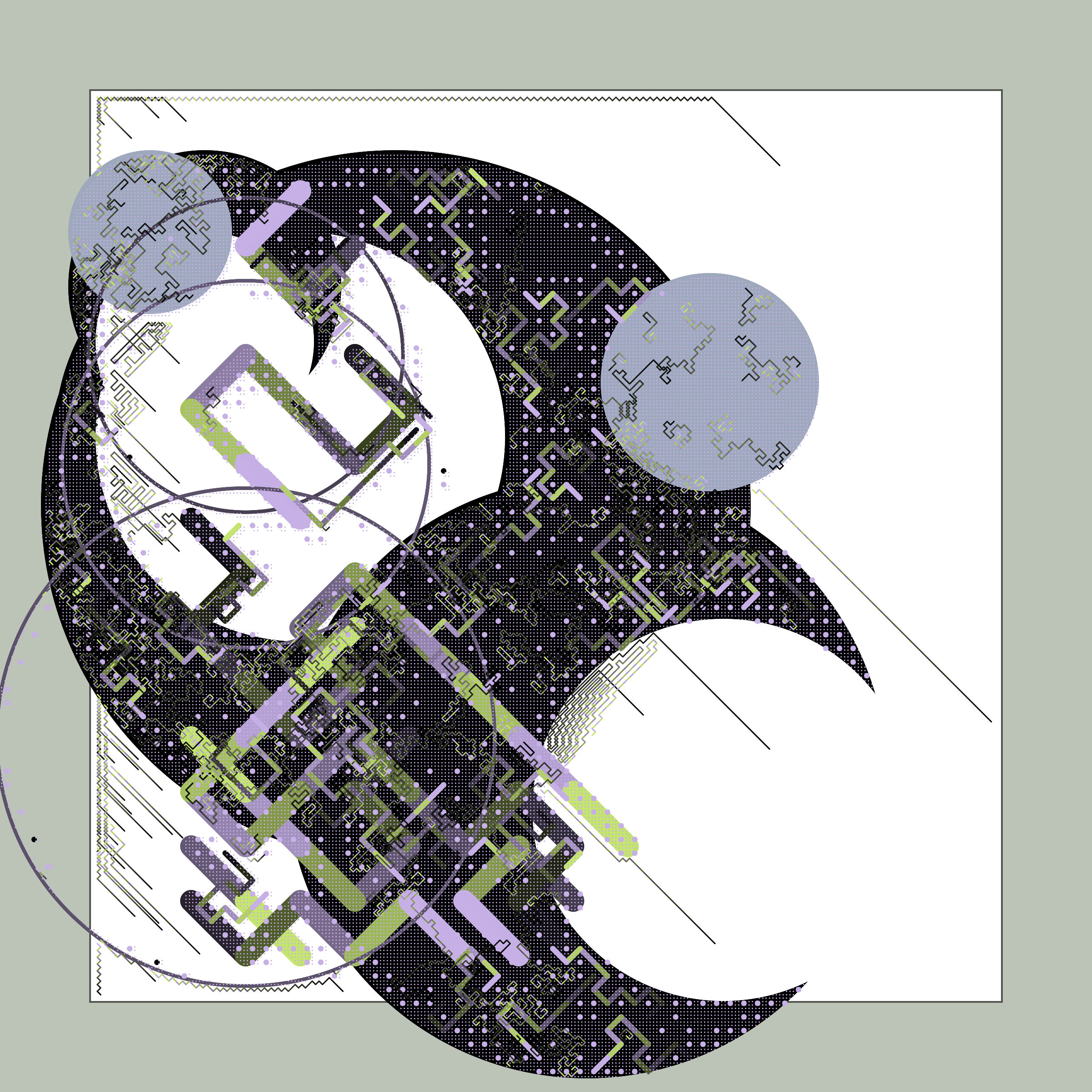 Art Blocks - Art Blocks v2 - Abstraction #117 - NFT # 69000117