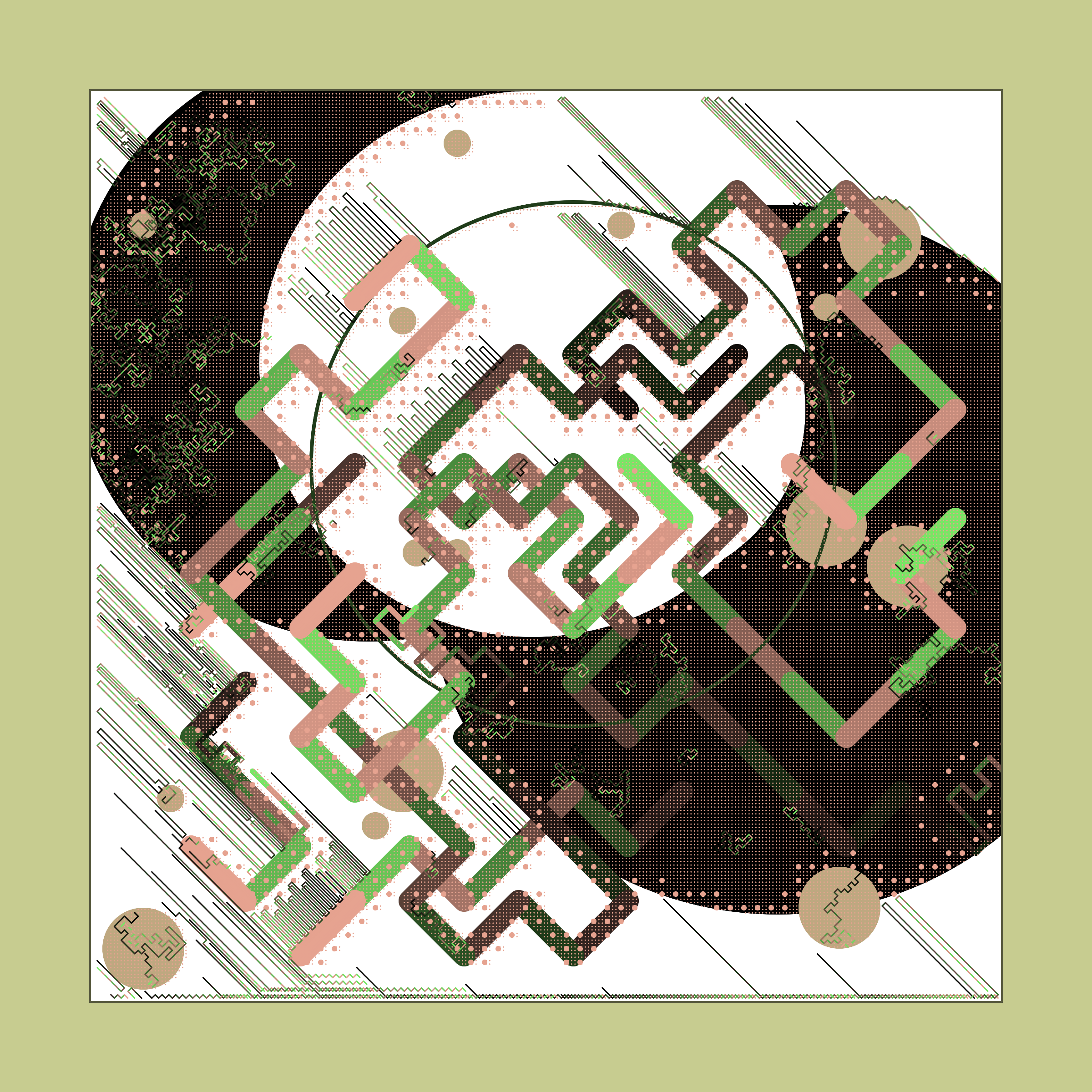 Art Blocks - Art Blocks v2 - Abstraction #120 - NFT # 69000120