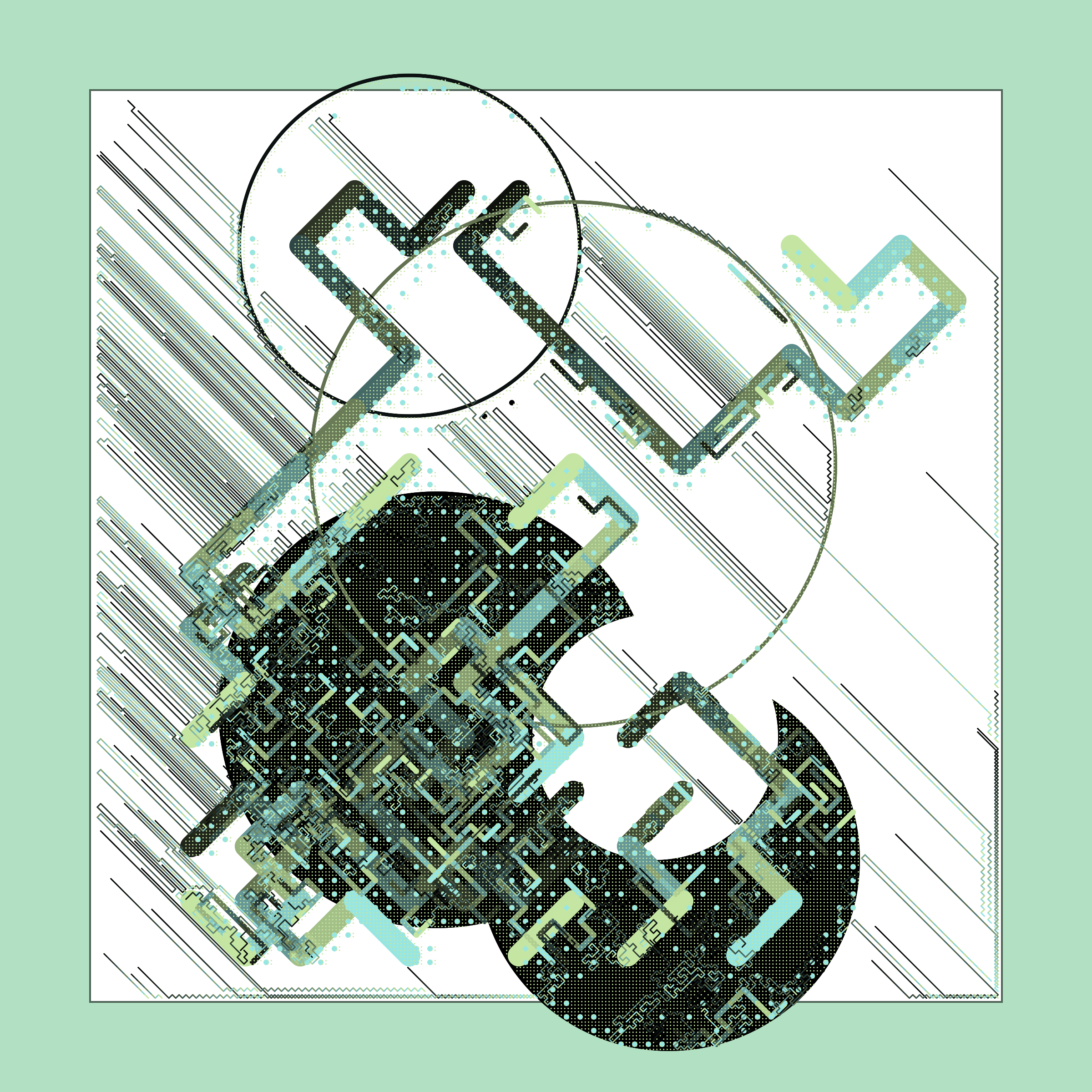 Art Blocks - Art Blocks v2 - Abstraction #124 - NFT # 69000124