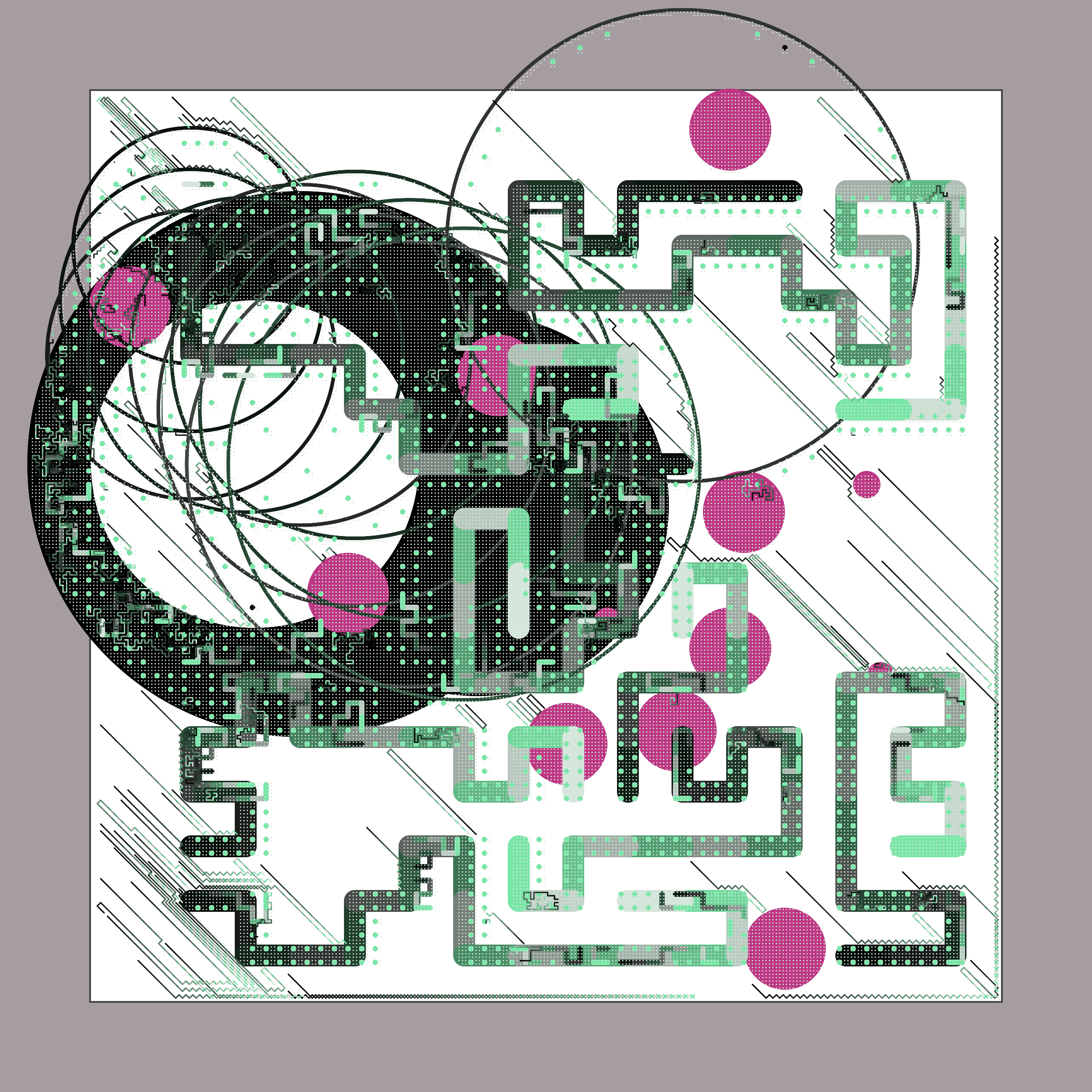 Art Blocks - Art Blocks v2 - Abstraction #129 - NFT # 69000129