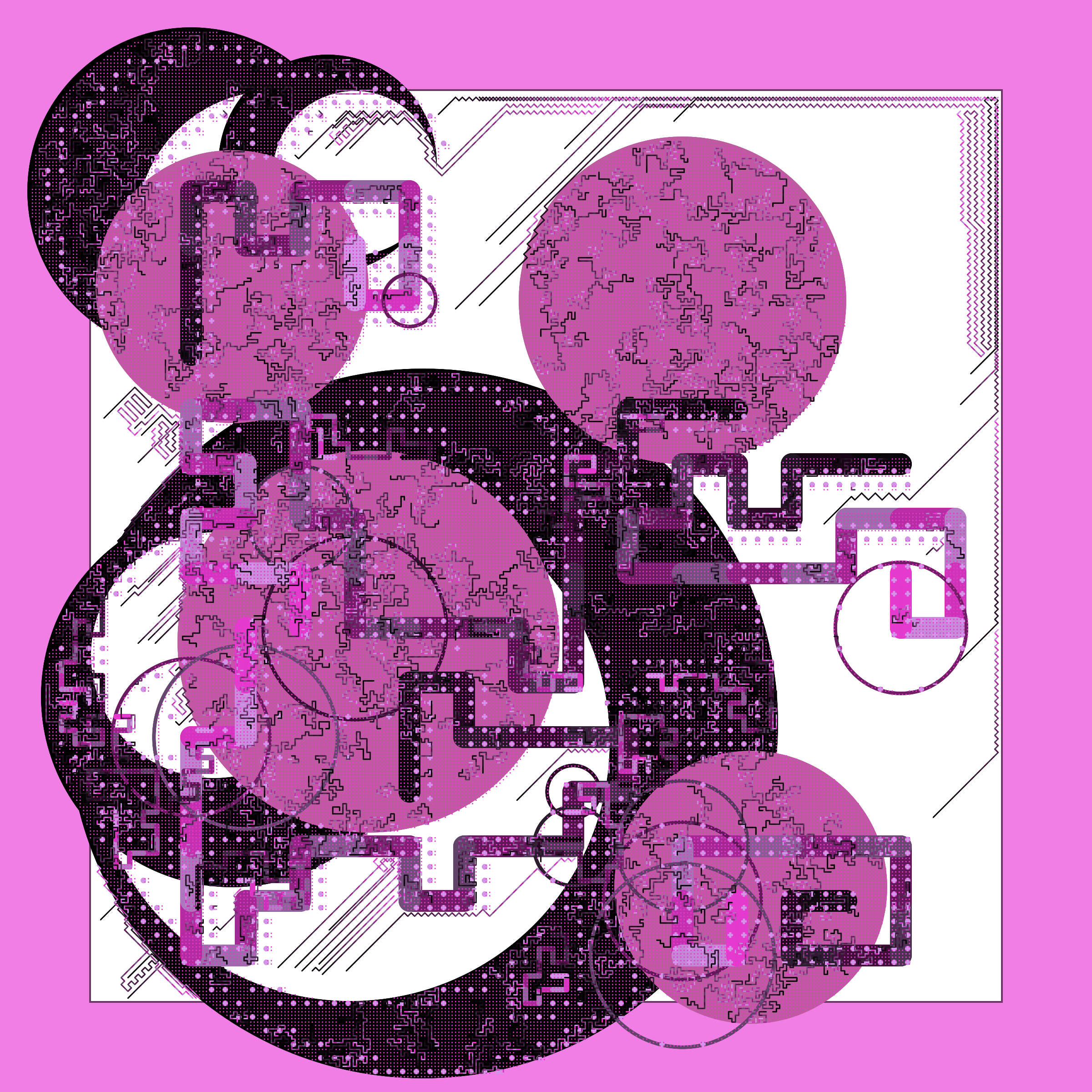 Art Blocks - Art Blocks v2 - Abstraction #130 - NFT # 69000130