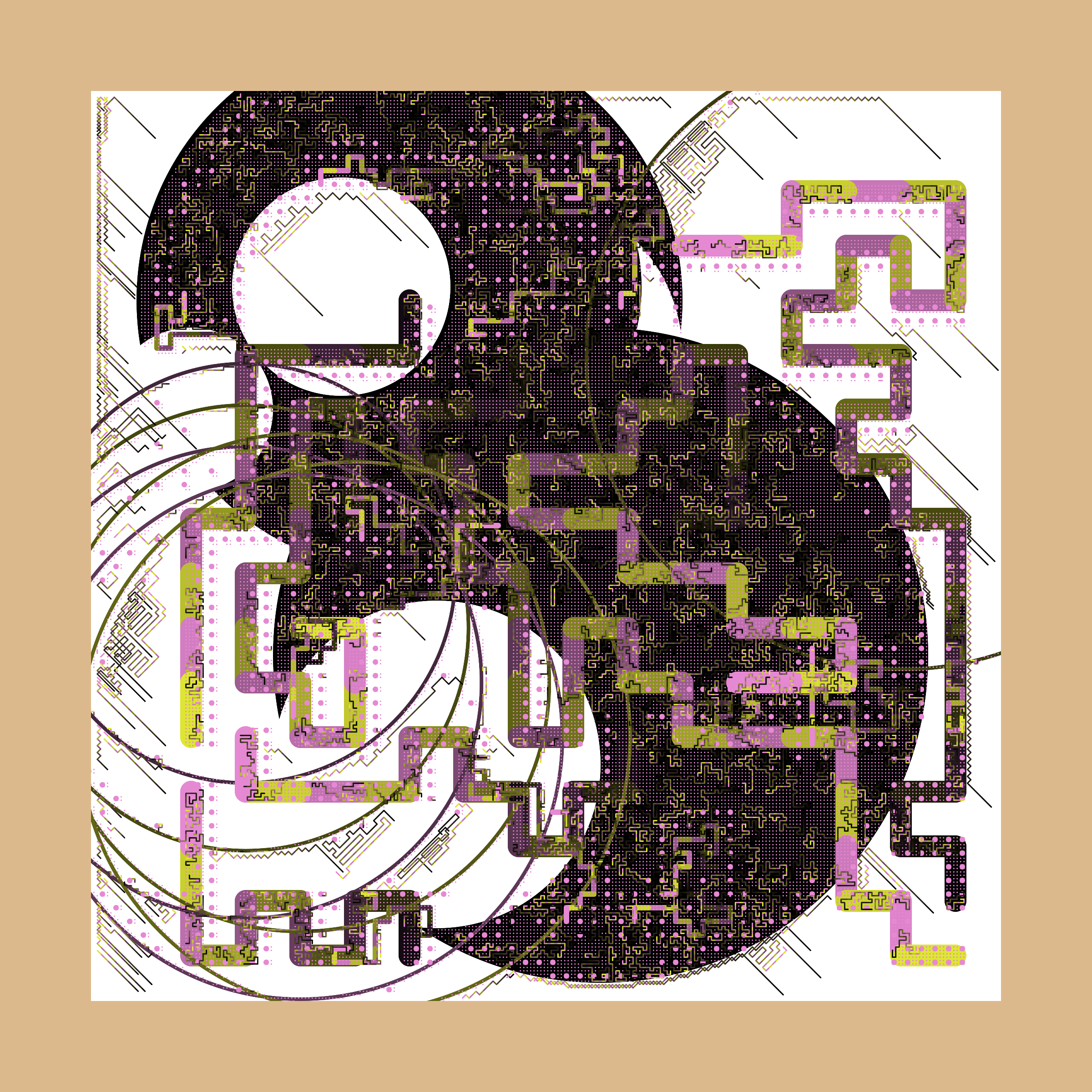 Art Blocks - Art Blocks v2 - Abstraction #131 - NFT # 69000131