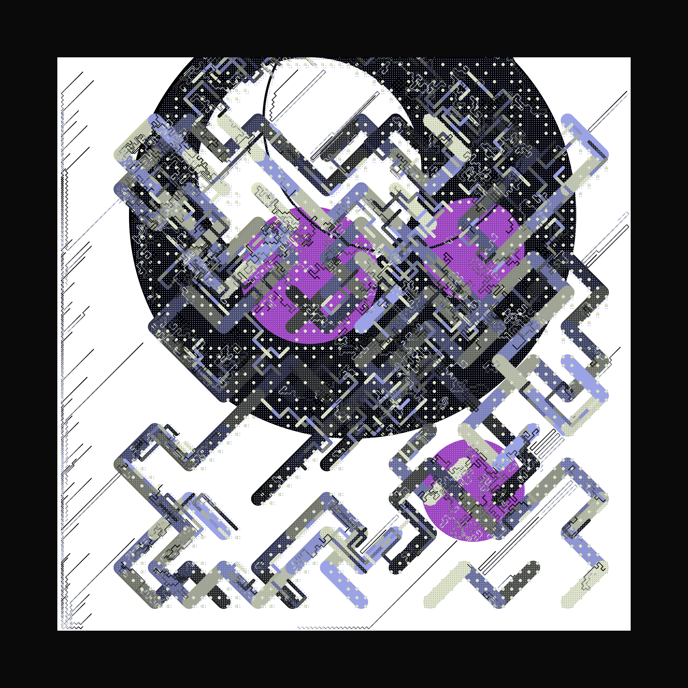 Art Blocks - Art Blocks v2 - Abstraction #134 - NFT # 69000134