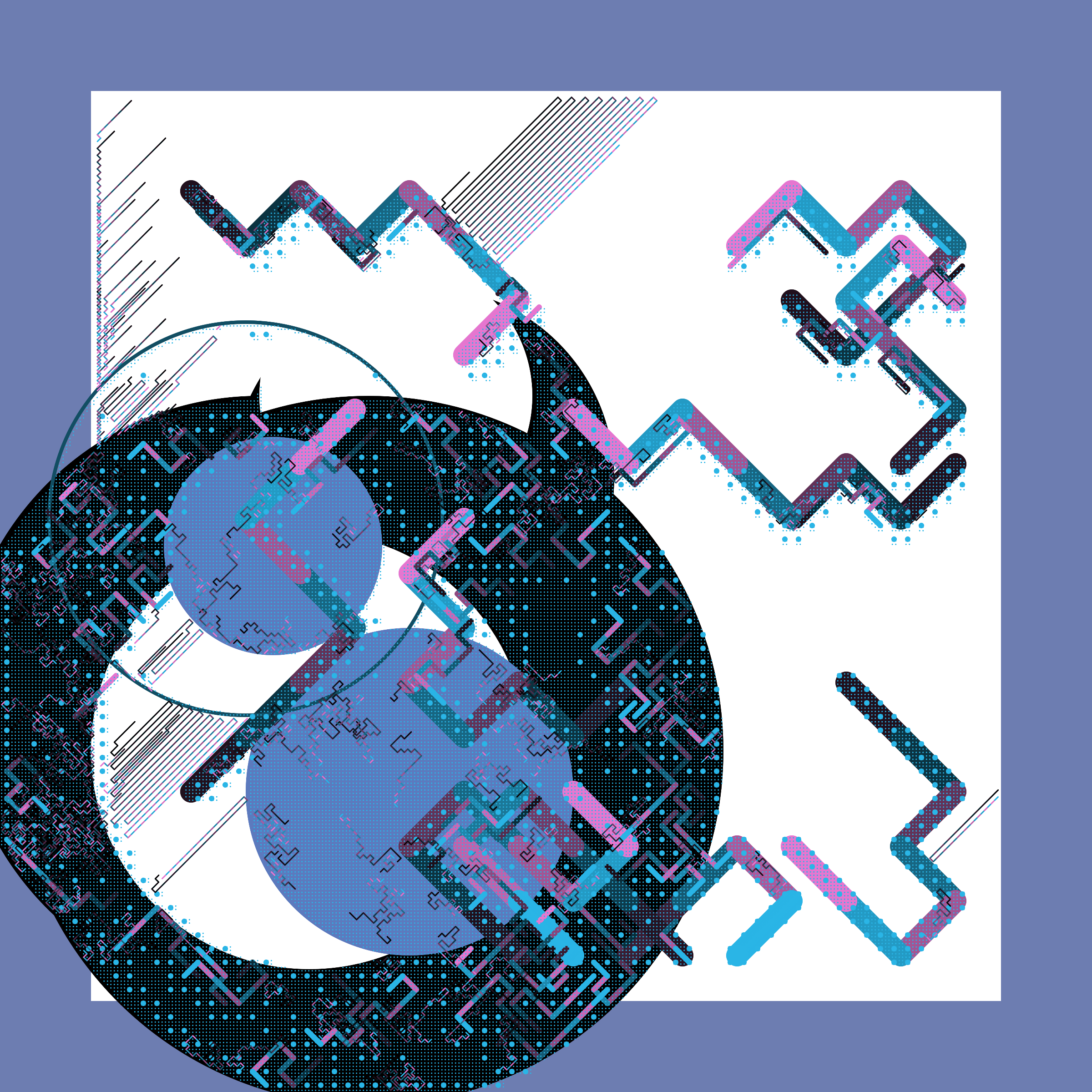 Art Blocks - Art Blocks v2 - Abstraction #137 - NFT # 69000137