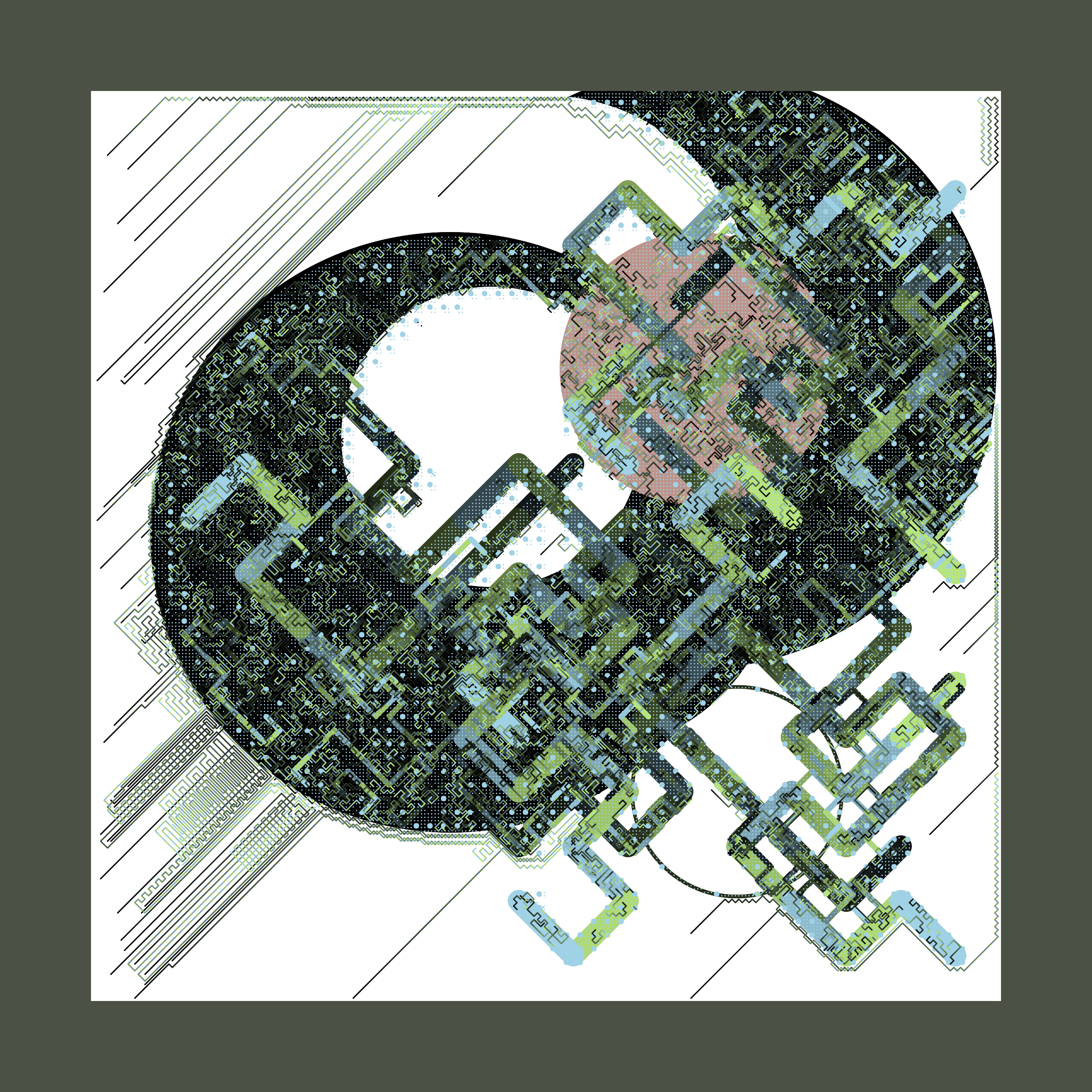 Art Blocks - Art Blocks v2 - Abstraction #138 - NFT # 69000138