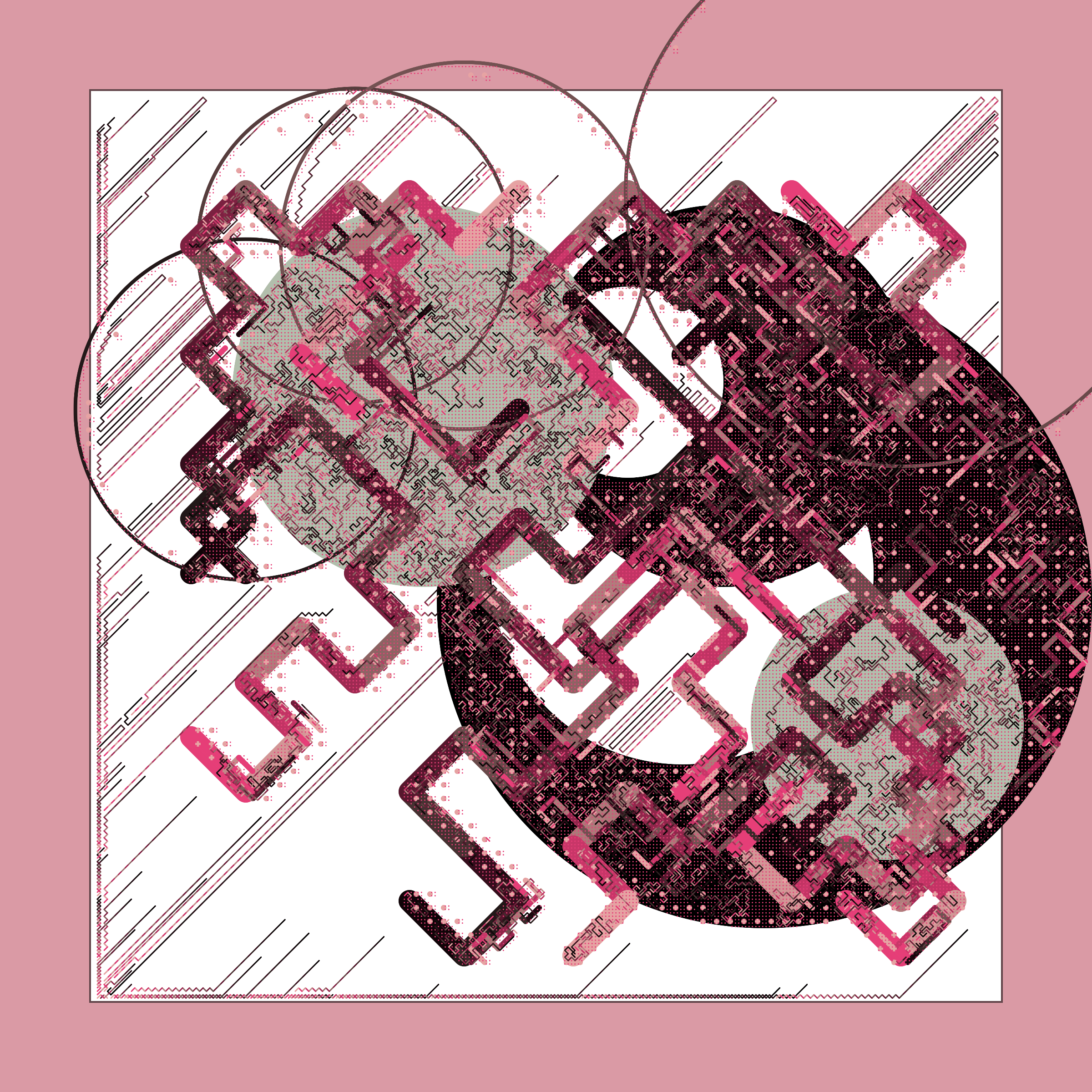 Art Blocks - Art Blocks v2 - Abstraction #139 - NFT # 69000139