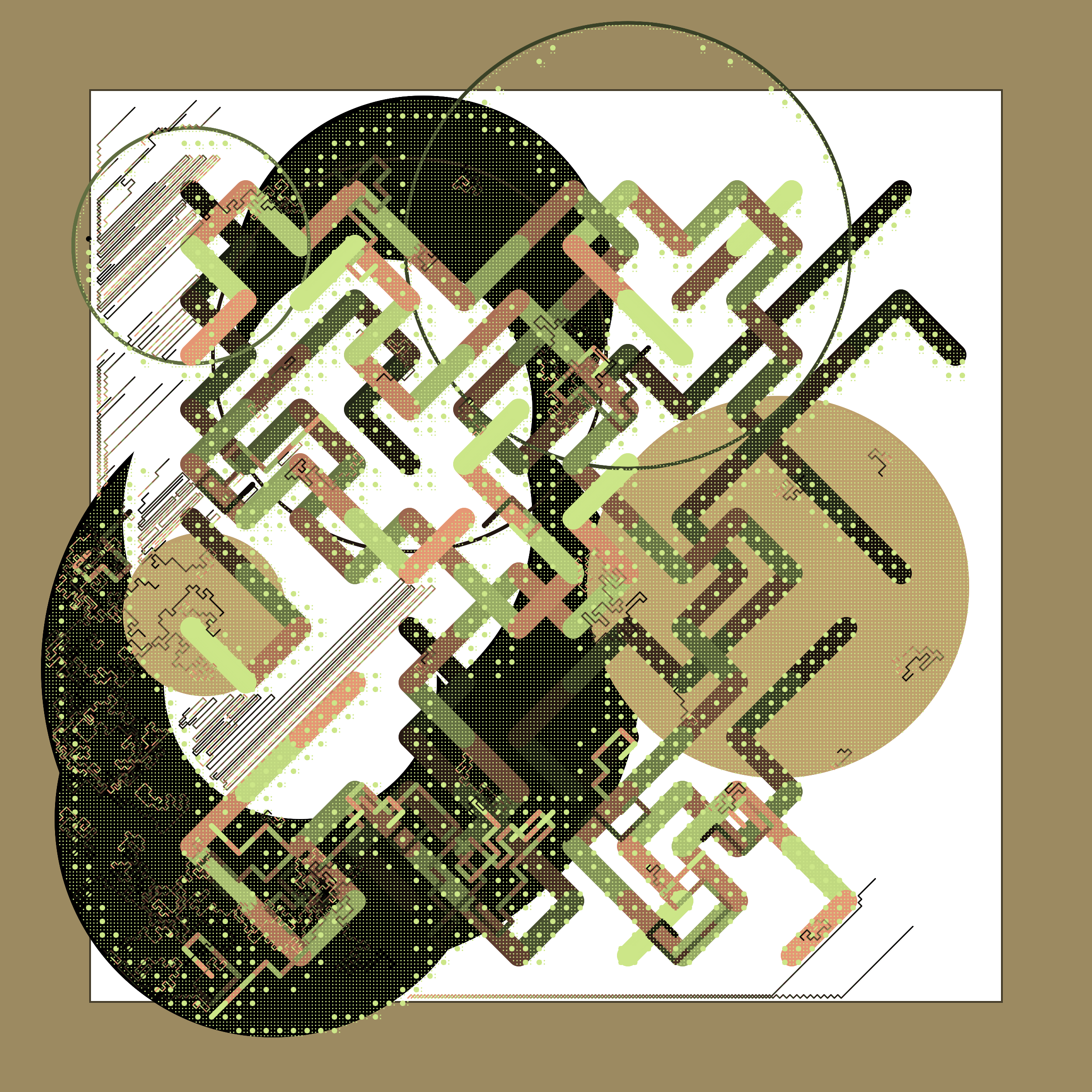 Art Blocks - Art Blocks v2 - Abstraction #140 - NFT # 69000140