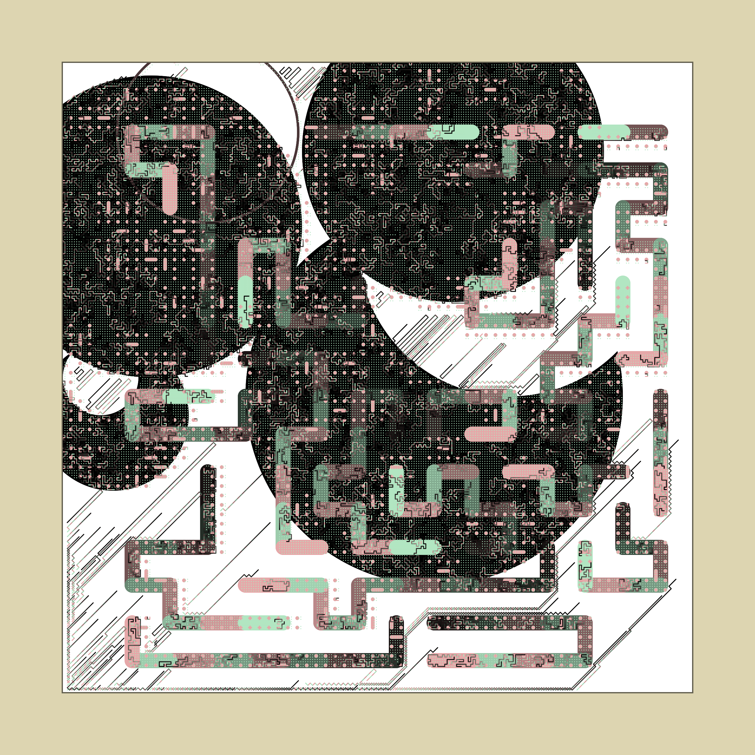 Art Blocks - Art Blocks v2 - Abstraction #151 - NFT # 69000151