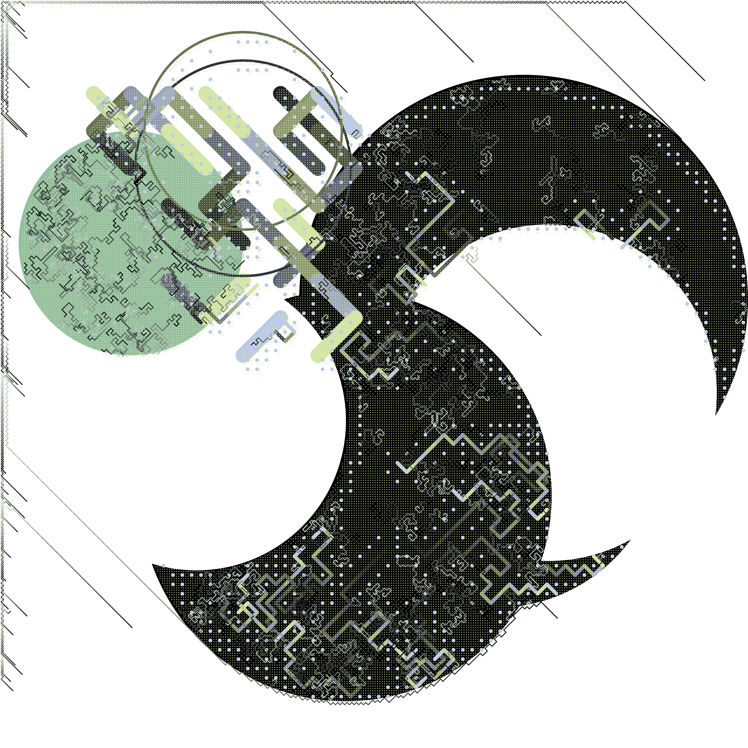 Art Blocks - Art Blocks v2 - Abstraction #162 - NFT # 69000162