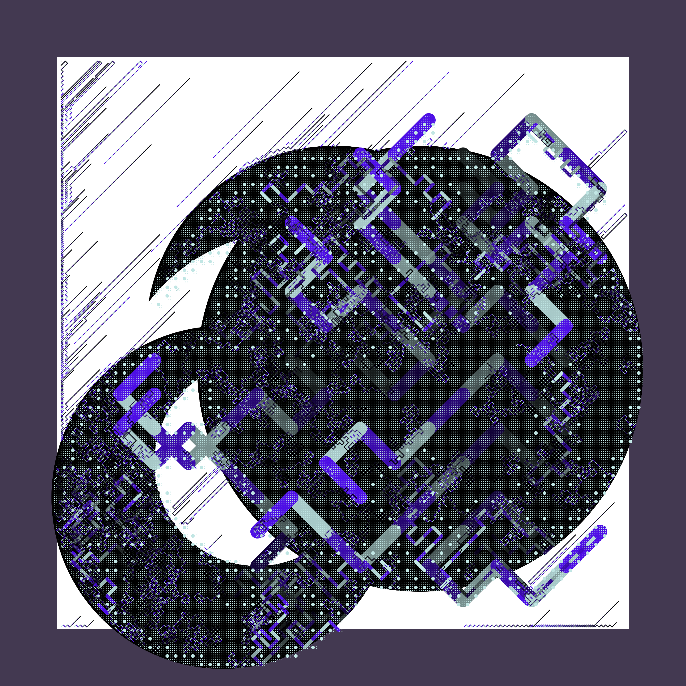 Art Blocks - Art Blocks v2 - Abstraction #163 - NFT # 69000163