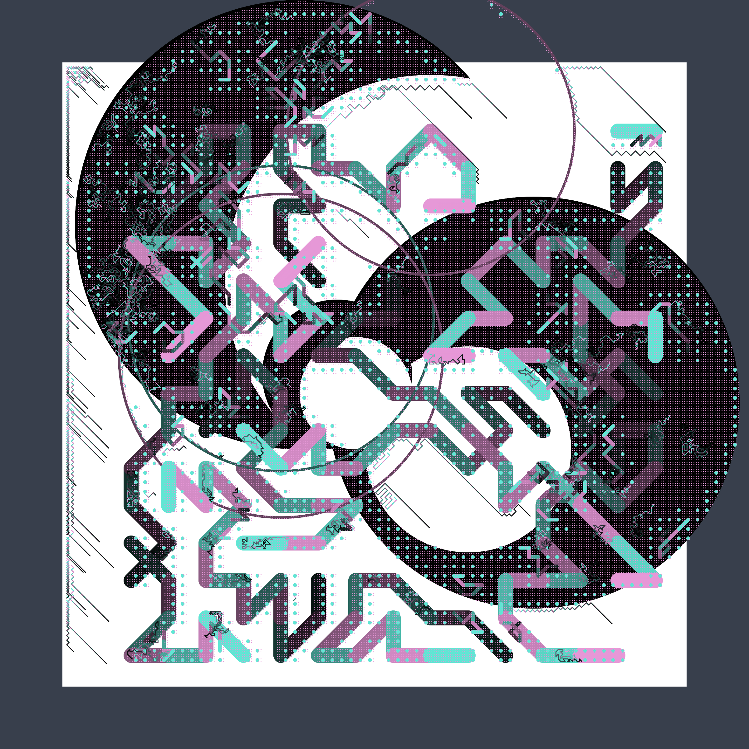 Art Blocks - Art Blocks v2 - Abstraction #168 - NFT # 69000168