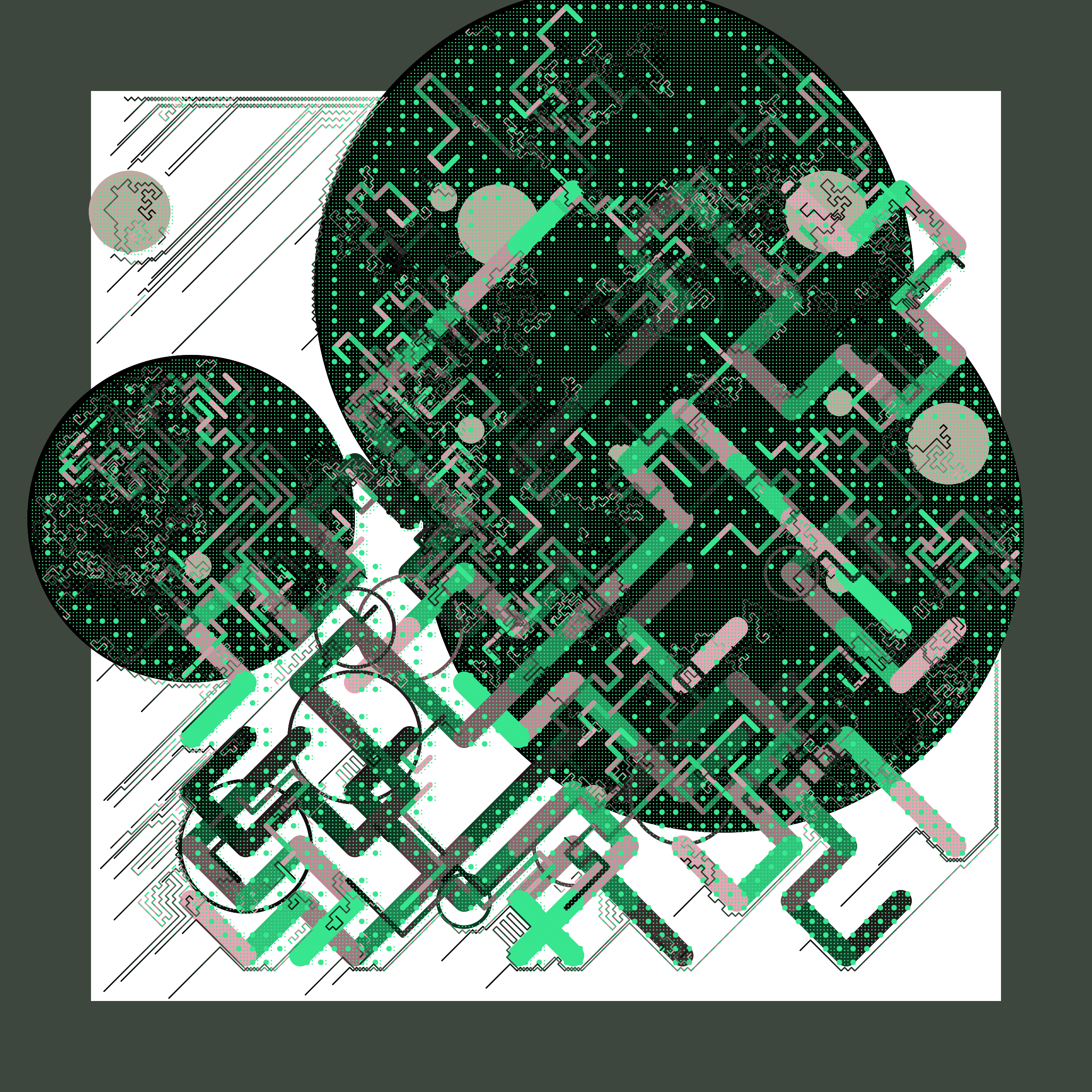 Art Blocks - Art Blocks v2 - Abstraction #171 - NFT # 69000171