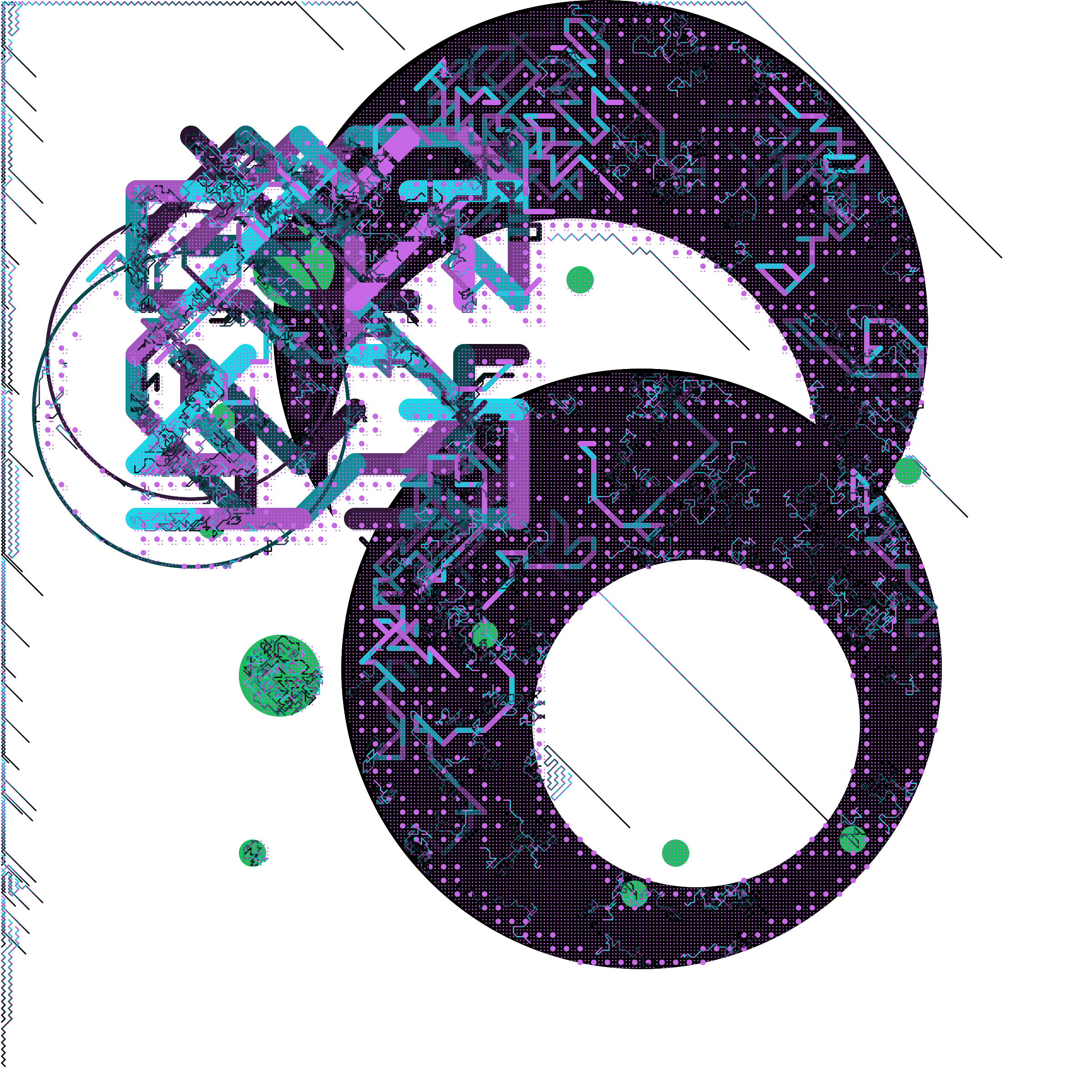 Art Blocks - Art Blocks v2 - Abstraction #173 - NFT # 69000173