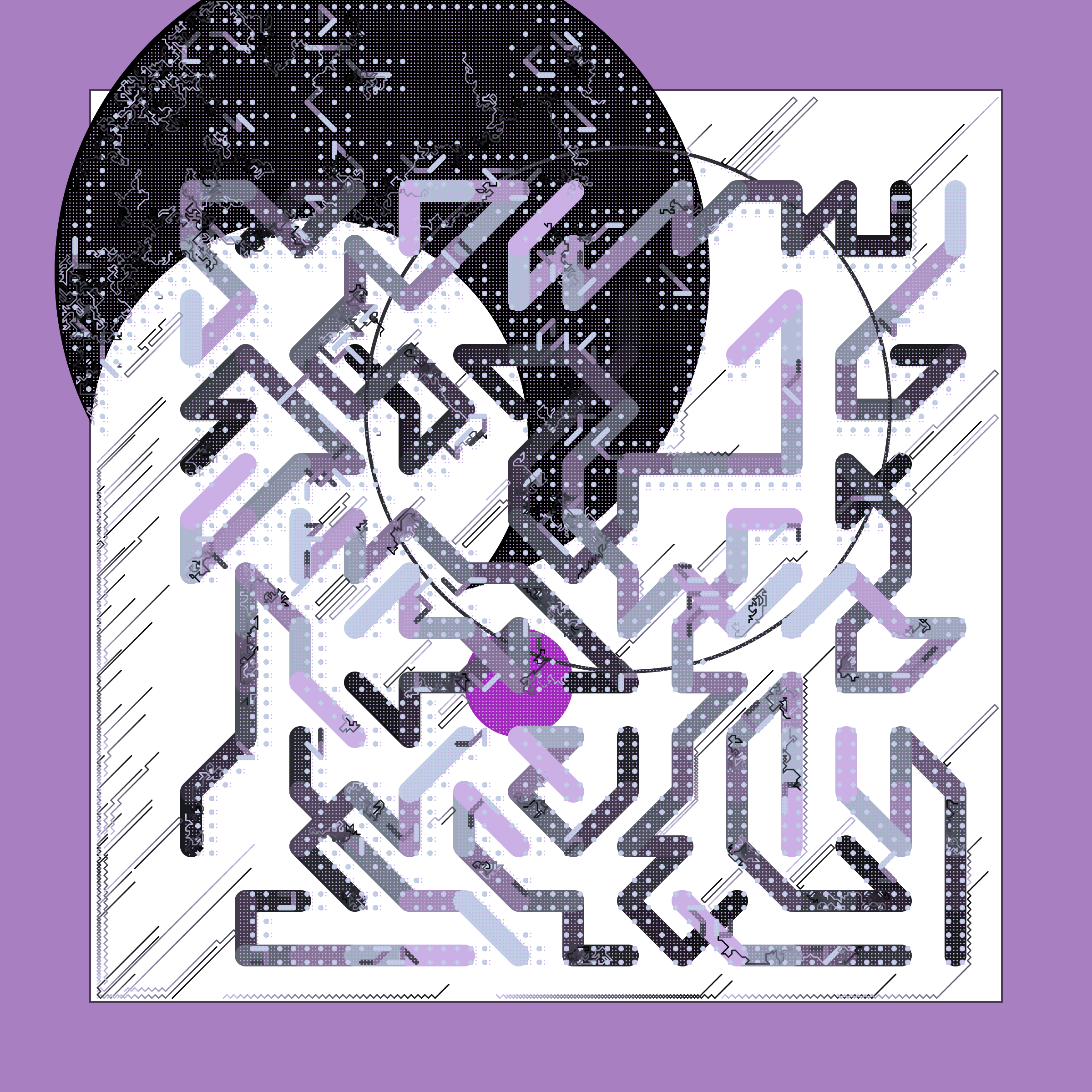 Art Blocks - Art Blocks v2 - Abstraction #177 - NFT # 69000177