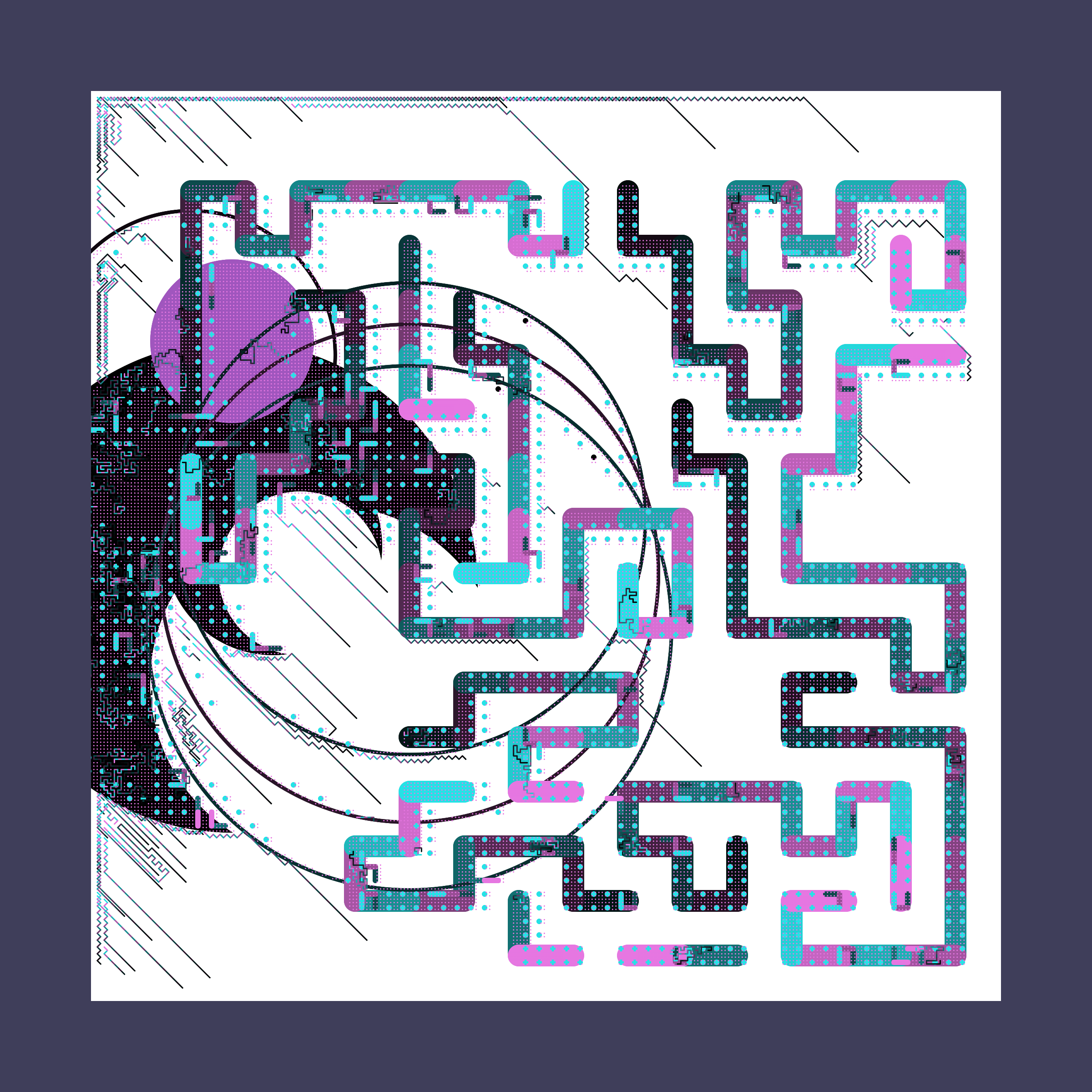 Art Blocks - Art Blocks v2 - Abstraction #183 - NFT # 69000183