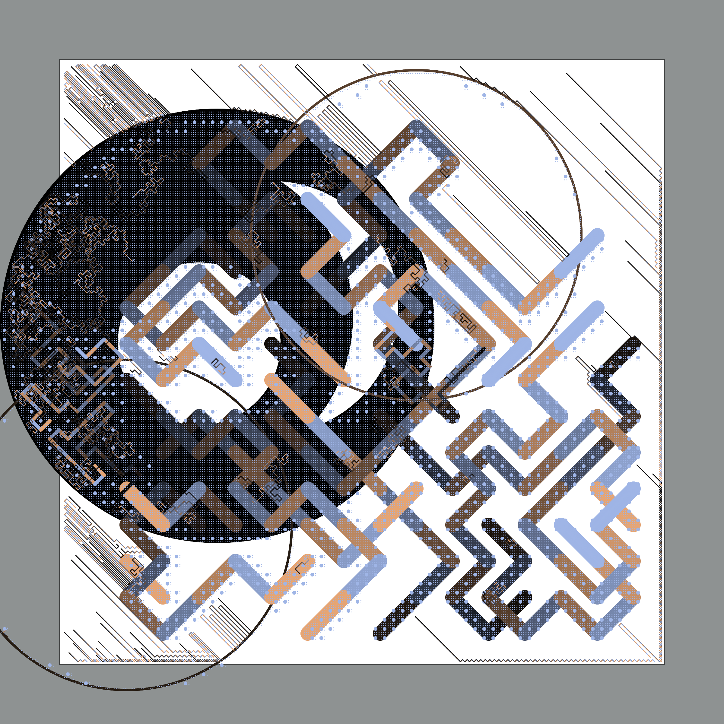 Art Blocks - Art Blocks v2 - Abstraction #189 - NFT # 69000189