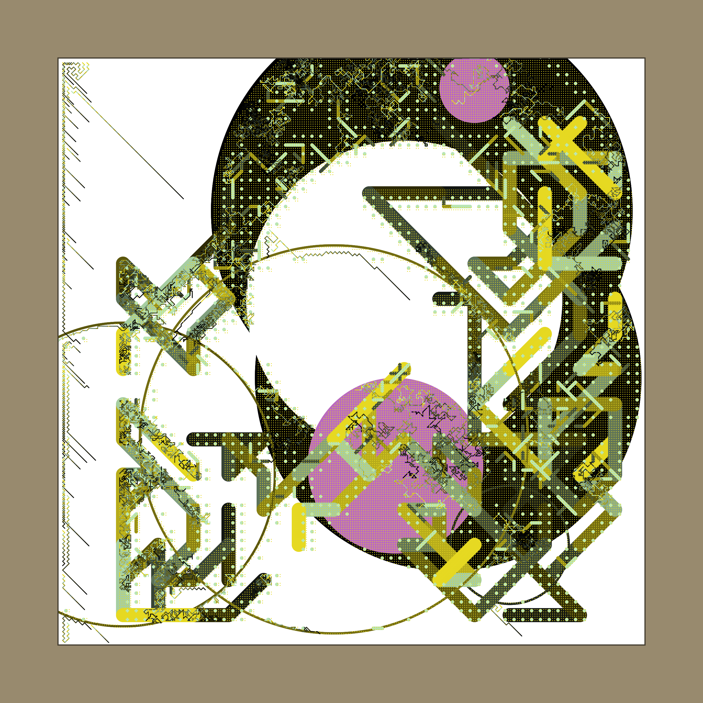 Art Blocks - Art Blocks v2 - Abstraction #190 - NFT # 69000190