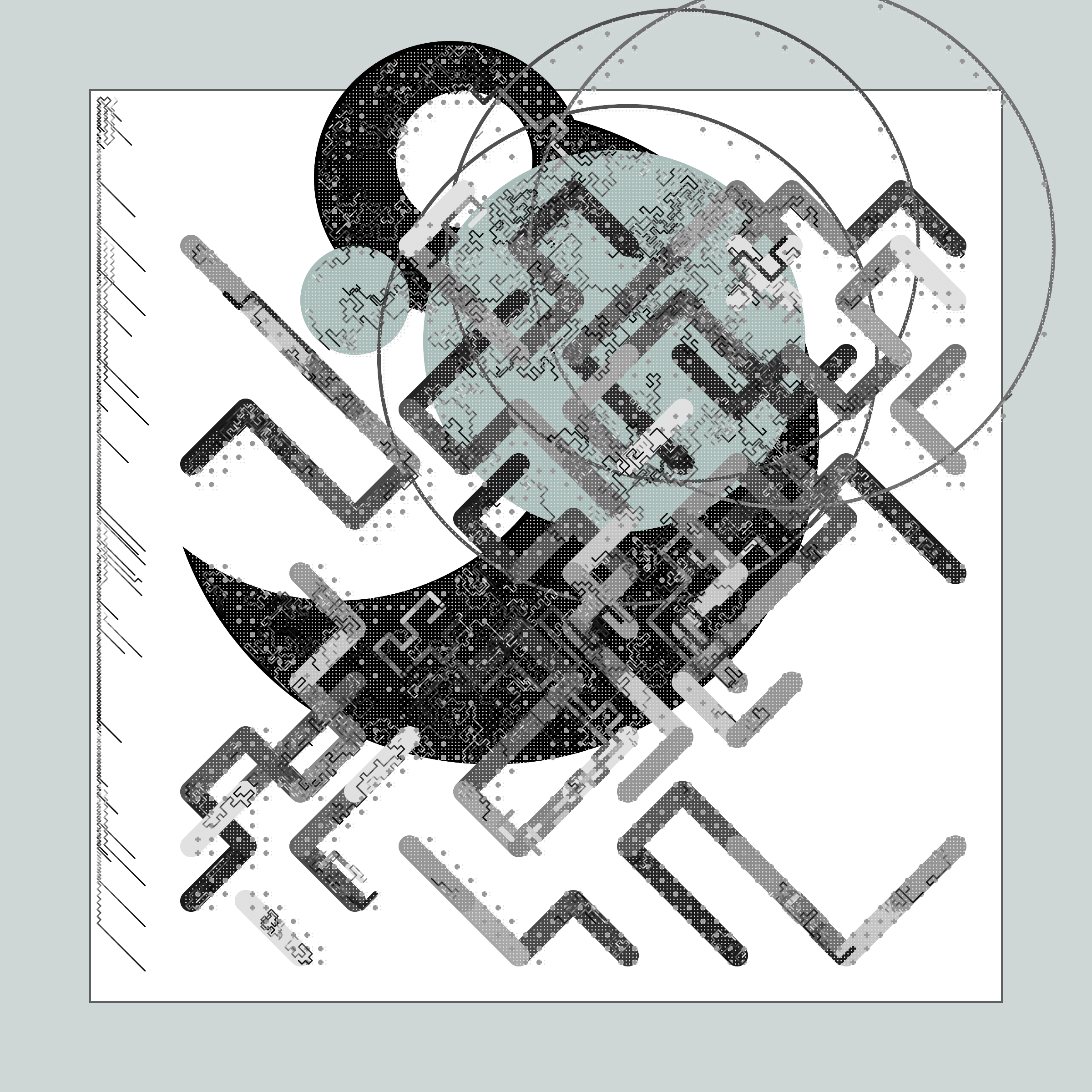 Art Blocks - Art Blocks v2 - Abstraction #194 - NFT # 69000194