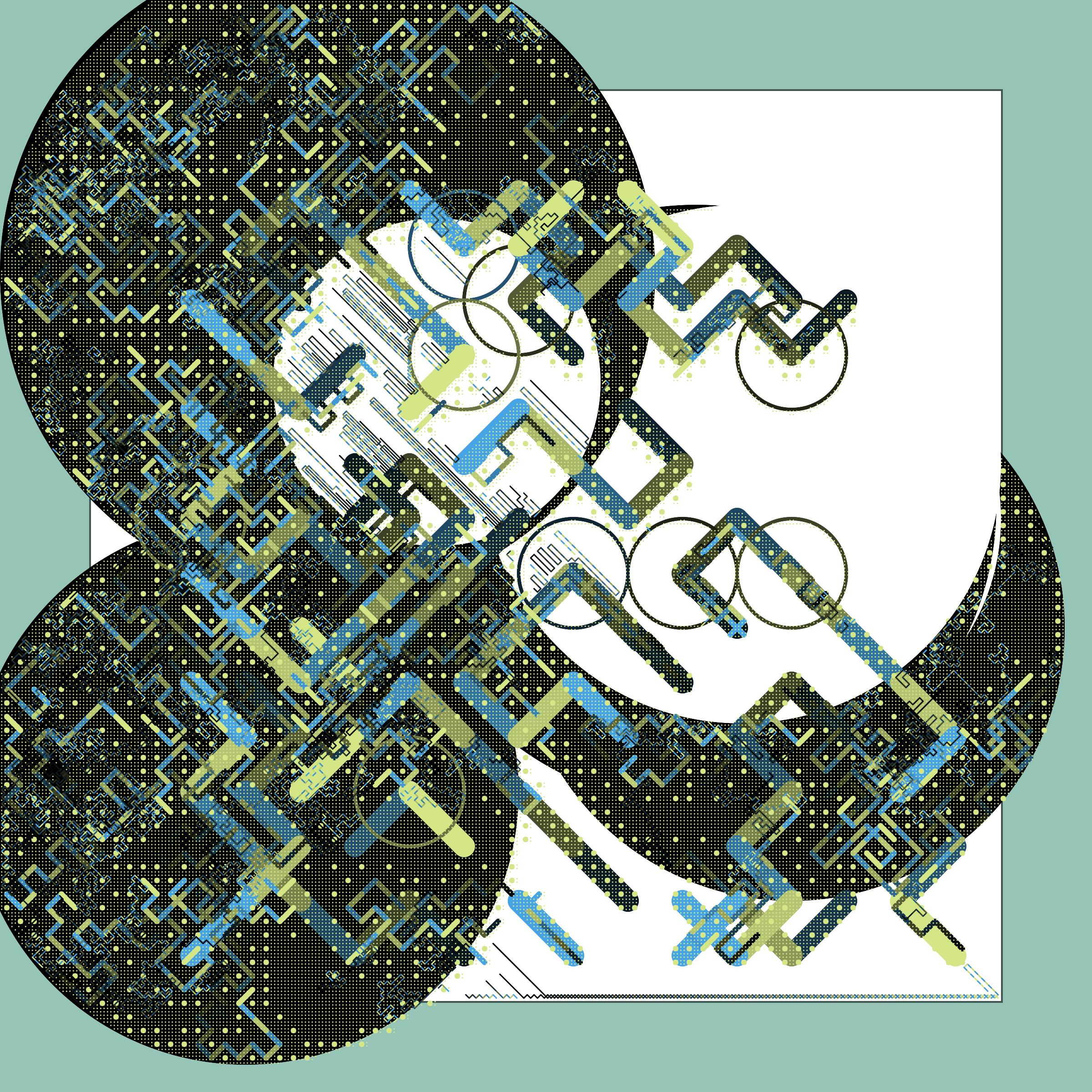 Art Blocks - Art Blocks v2 - Abstraction #199 - NFT # 69000199