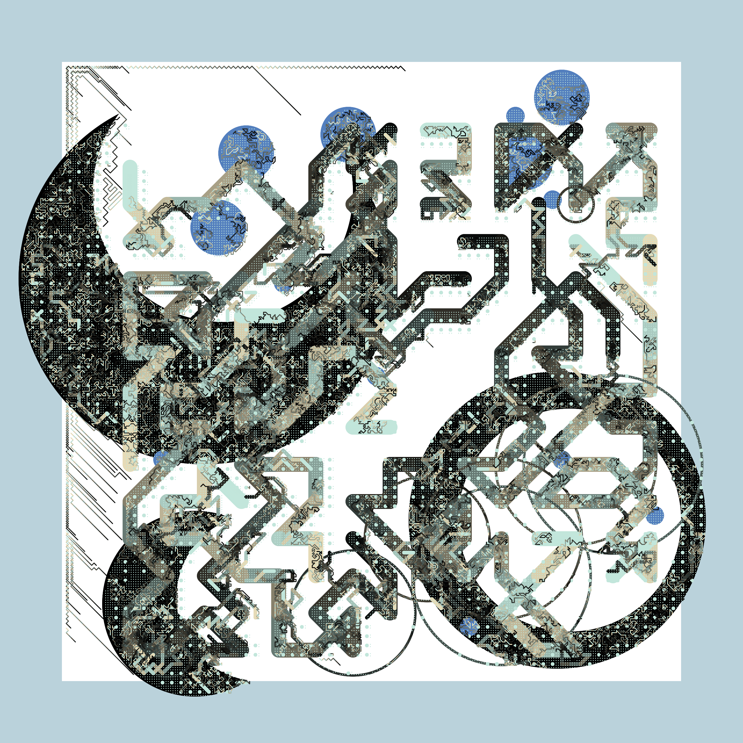 Art Blocks - Art Blocks v2 - Abstraction #200 - NFT # 69000200