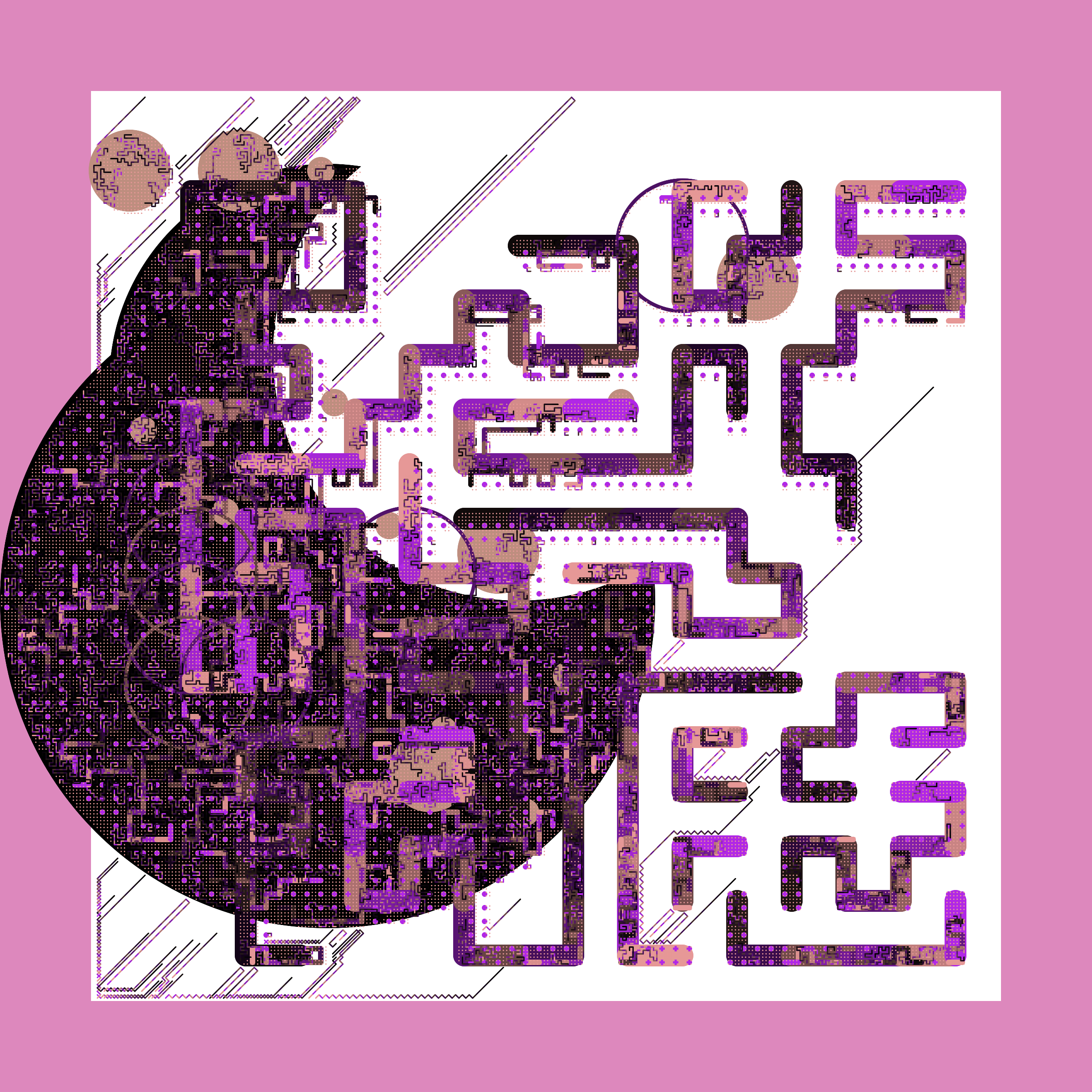 Art Blocks - Art Blocks v2 - Abstraction #201 - NFT # 69000201