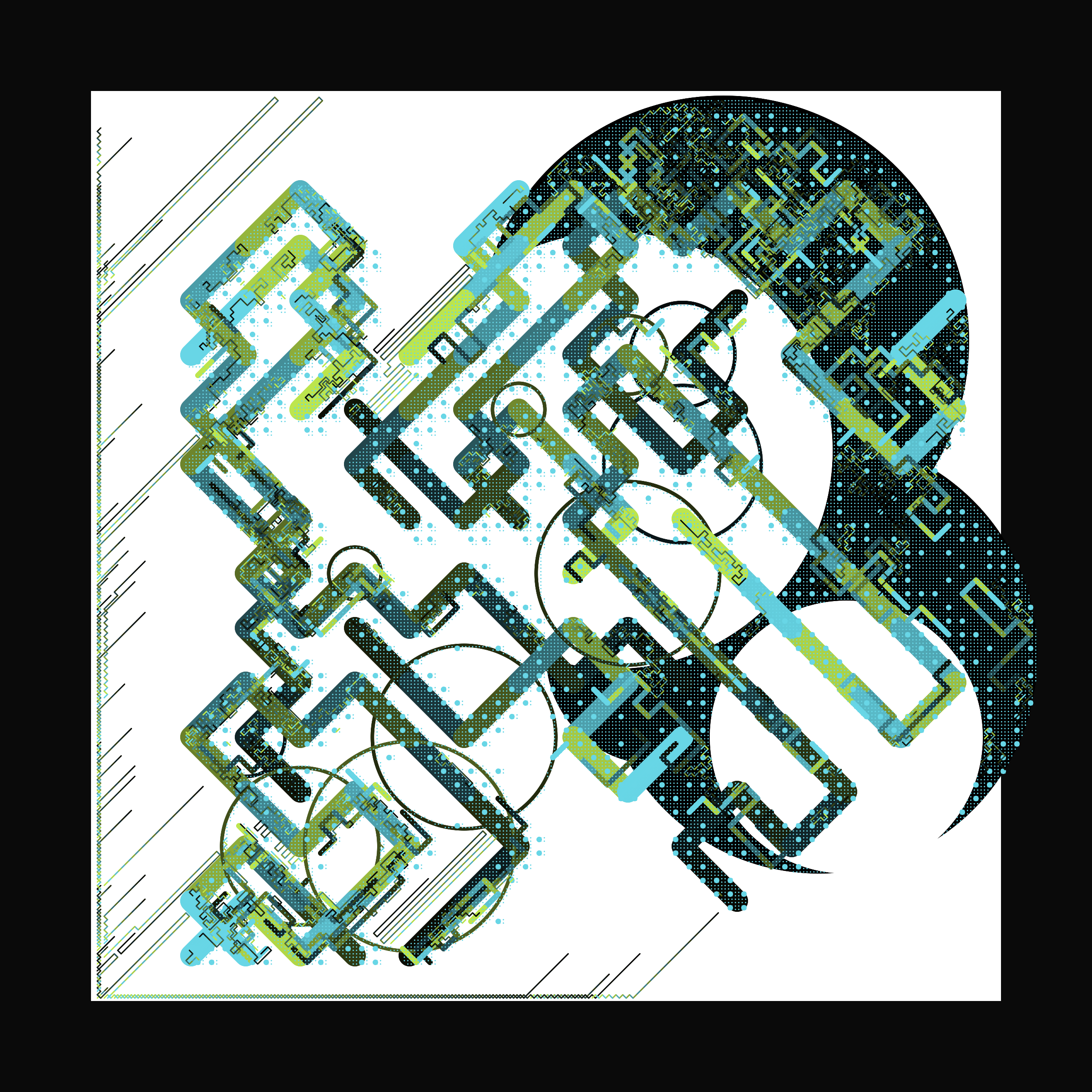 Art Blocks - Art Blocks v2 - Abstraction #226 - NFT # 69000226