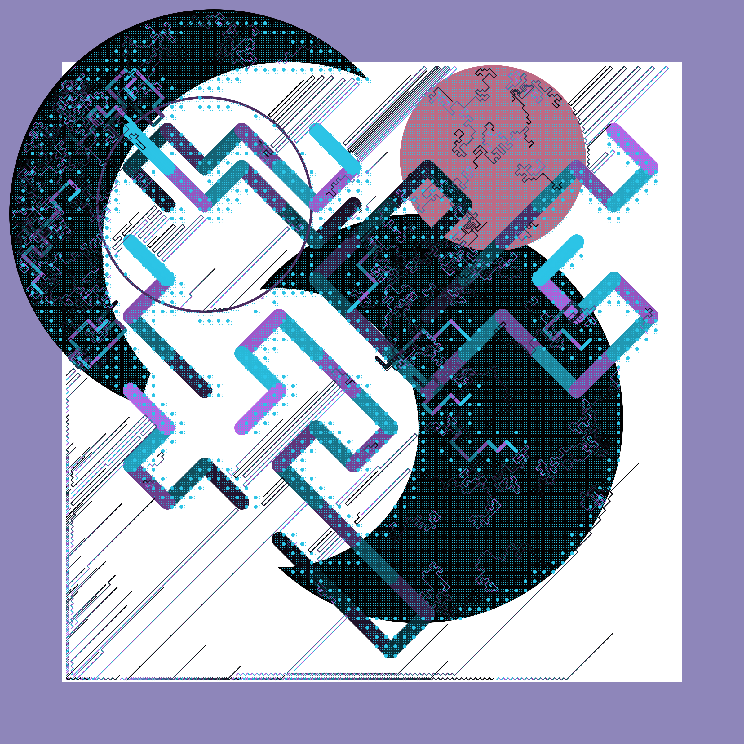 Art Blocks - Art Blocks v2 - Abstraction #229 - NFT # 69000229