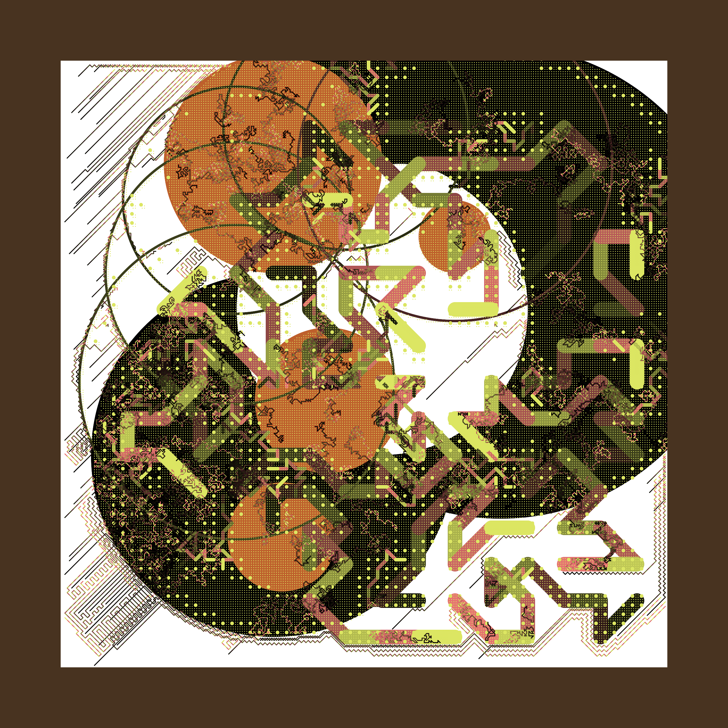 Art Blocks - Art Blocks v2 - Abstraction #230 - NFT # 69000230