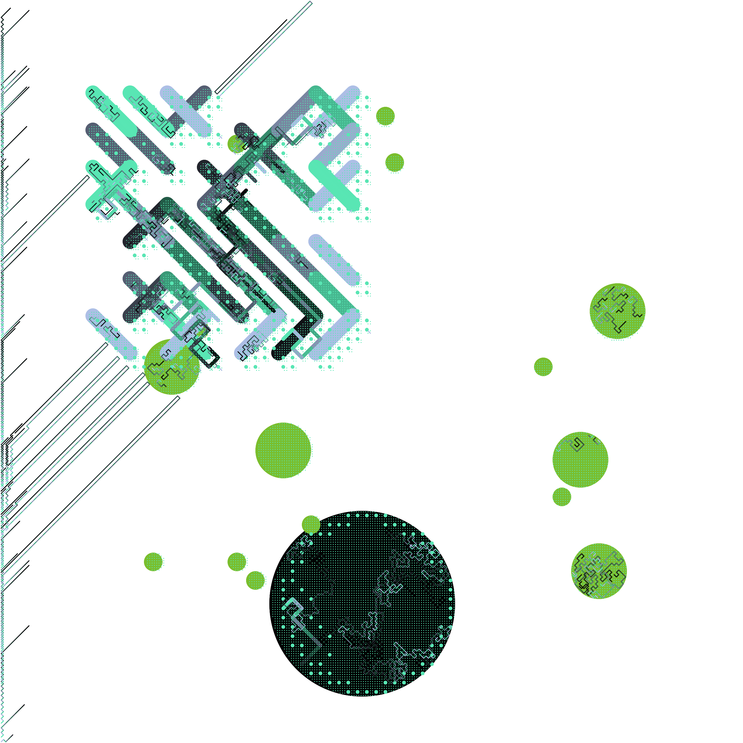 Art Blocks - Art Blocks v2 - Abstraction #231 - NFT # 69000231