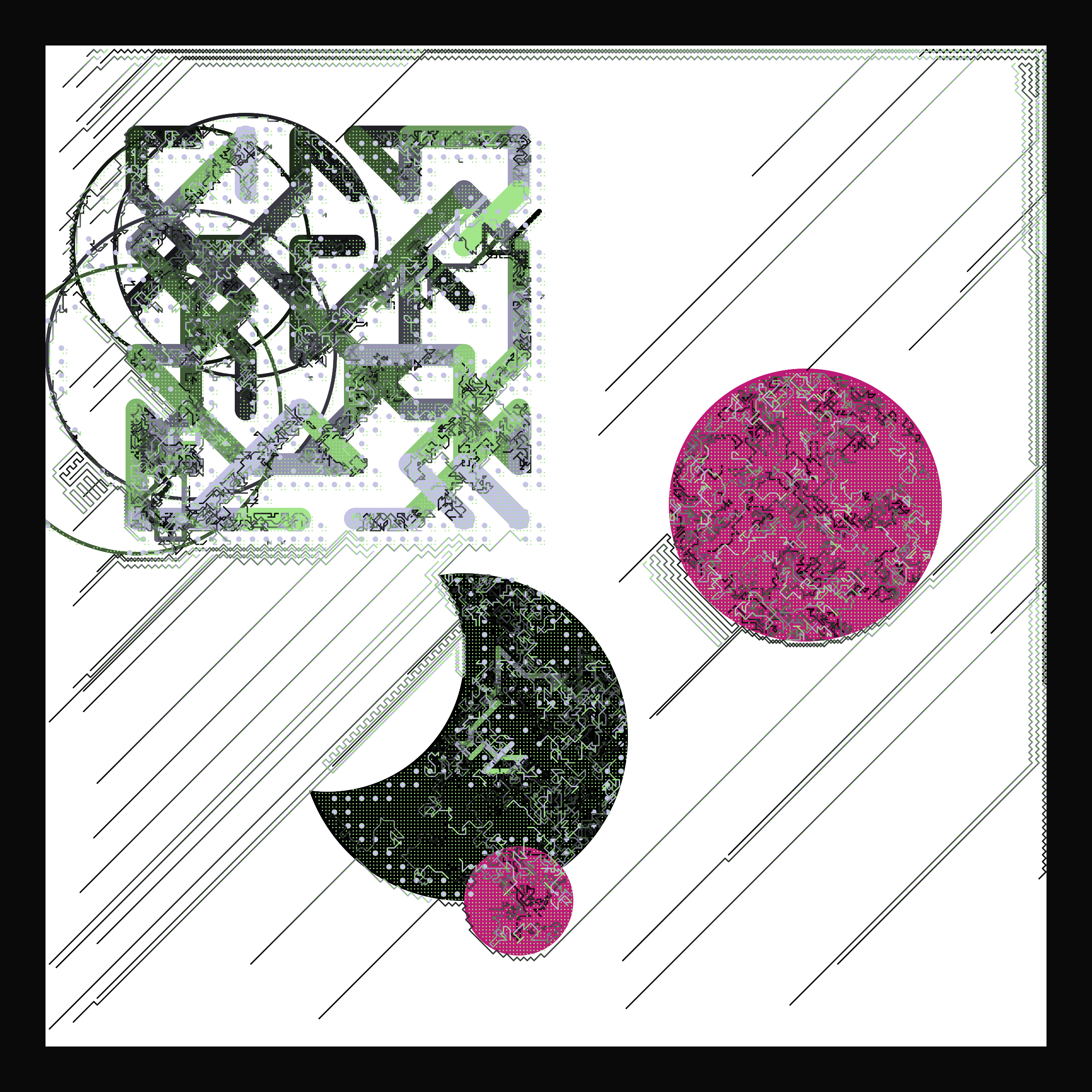 Art Blocks - Art Blocks v2 - Abstraction #232 - NFT # 69000232