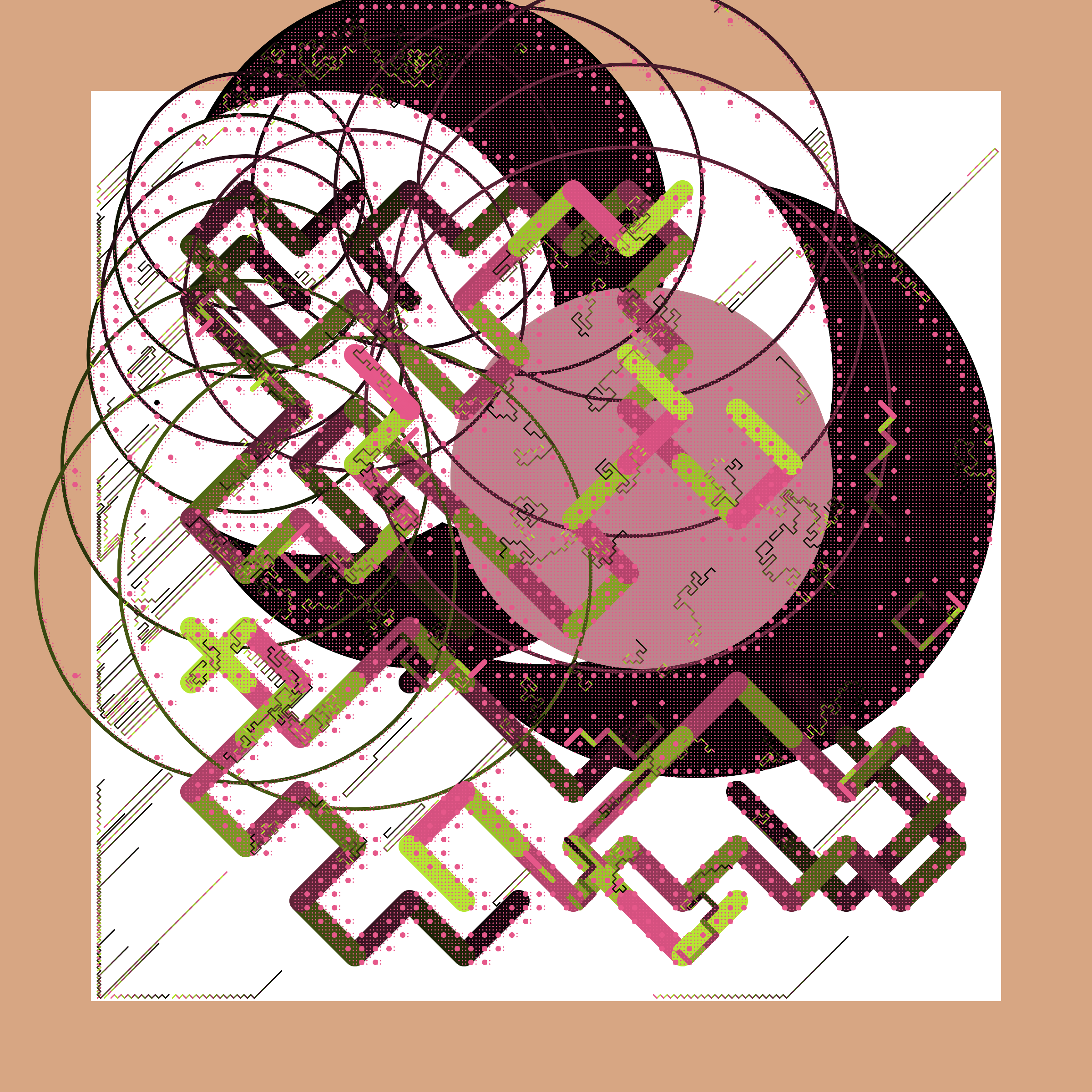 Art Blocks - Art Blocks v2 - Abstraction #234 - NFT # 69000234