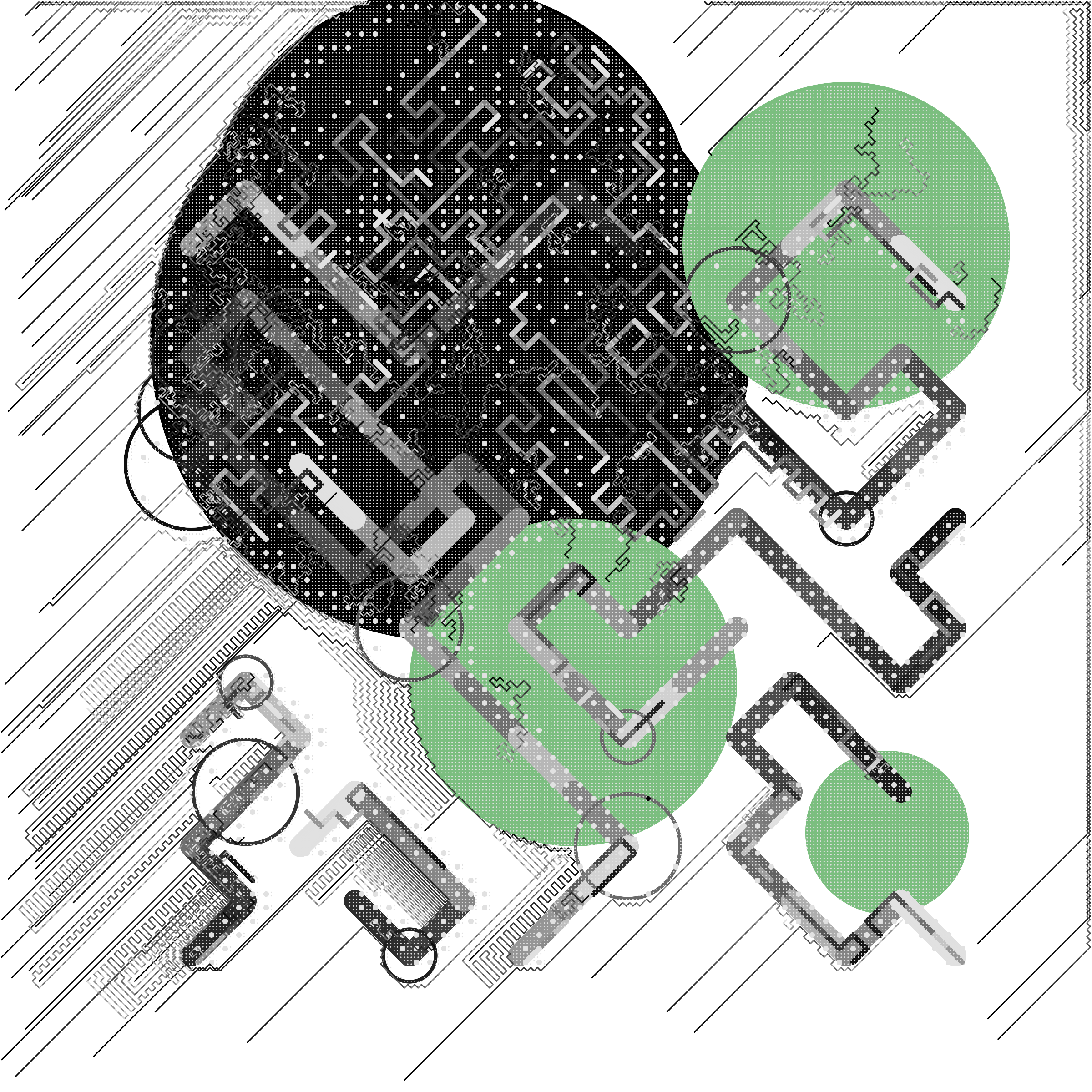 Art Blocks - Art Blocks v2 - Abstraction #236 - NFT # 69000236